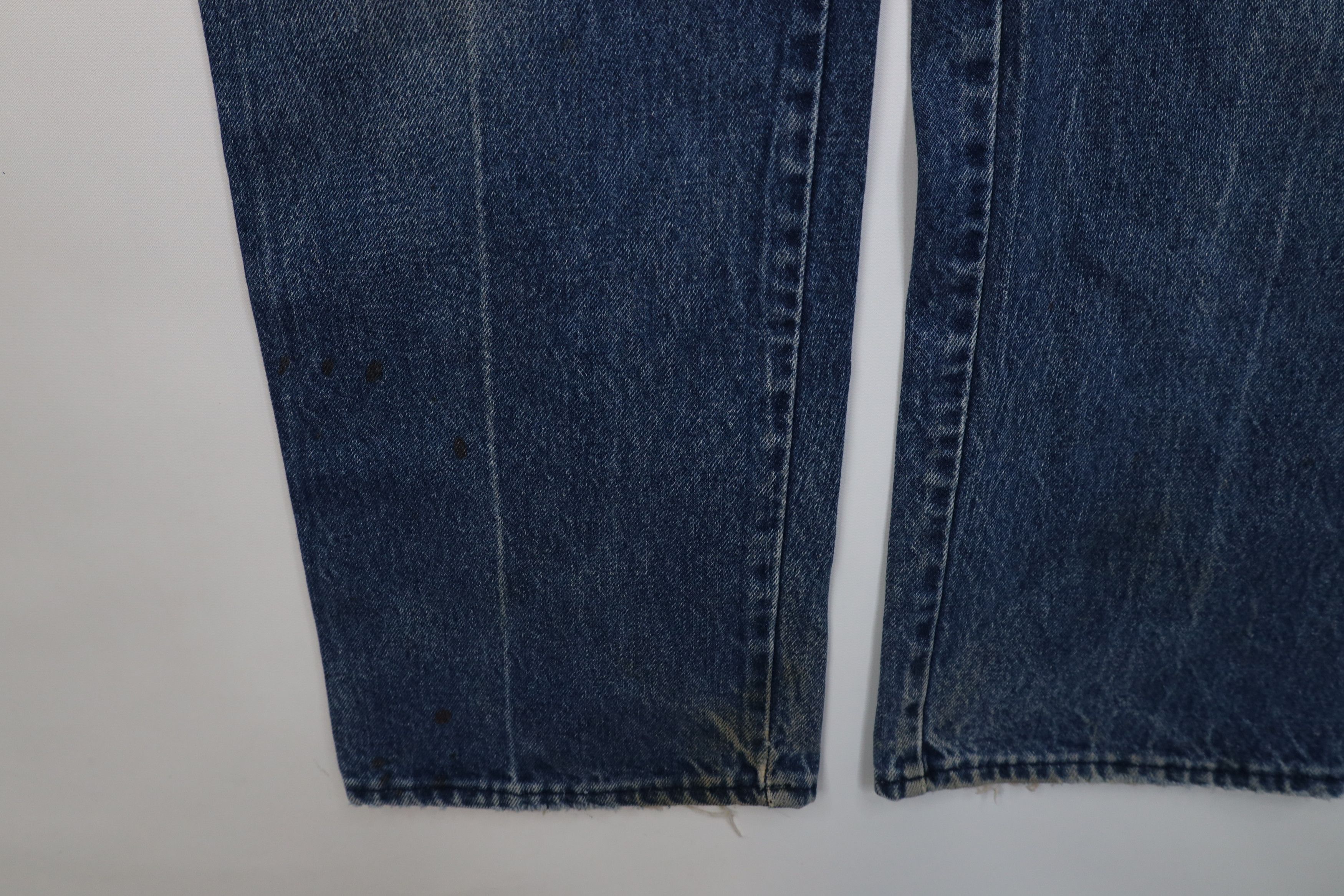 Vintage Vintage 70s Streetwear Flared Wide Leg Denim Jeans USA Size US 34 / EU 50 - 6 Thumbnail
