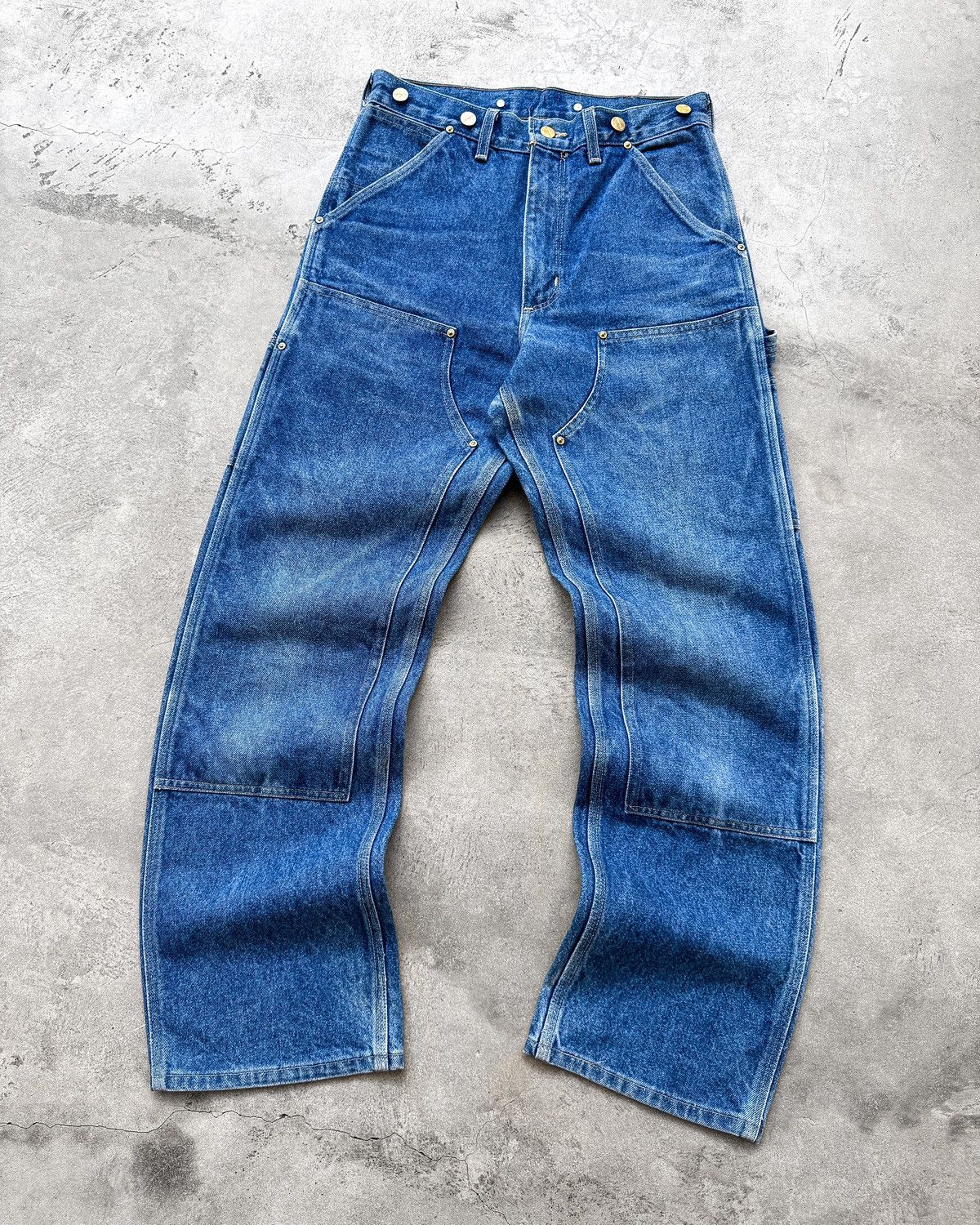 Carhartt 30x32 1996’s Crazy Vintage Carhartt Double Knee Jeans WU138 Size US 30 / EU 46 - 4 Thumbnail