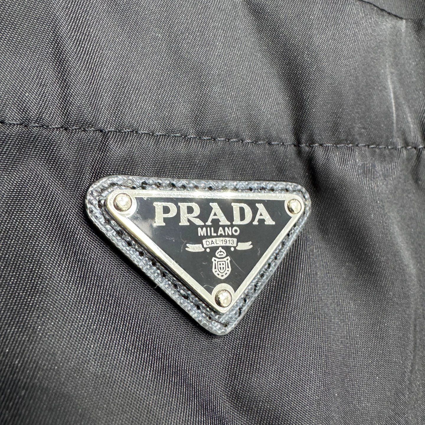 Prada Prada Logo Nylon Short Sleeve Shirt M Size US M / EU 48-50 / 2 - 2 Thumbnail