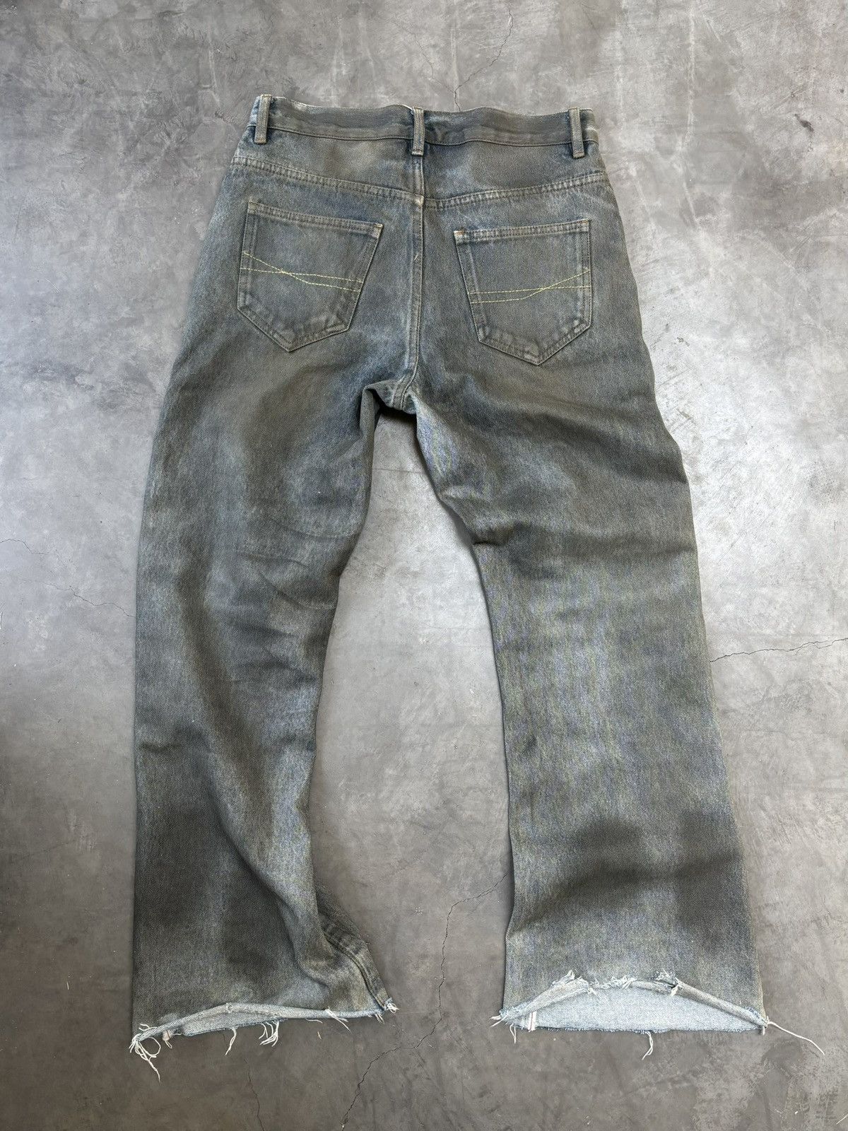 Japanese Brand Wax flare denim Size US 30 / EU 46 - 5 Thumbnail