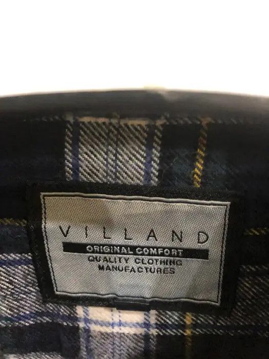 Vintage Vintage Villand Checked Plaid Tartan Flannel Shirt 👕 Size US M / EU 48-50 / 2 - 3 Thumbnail