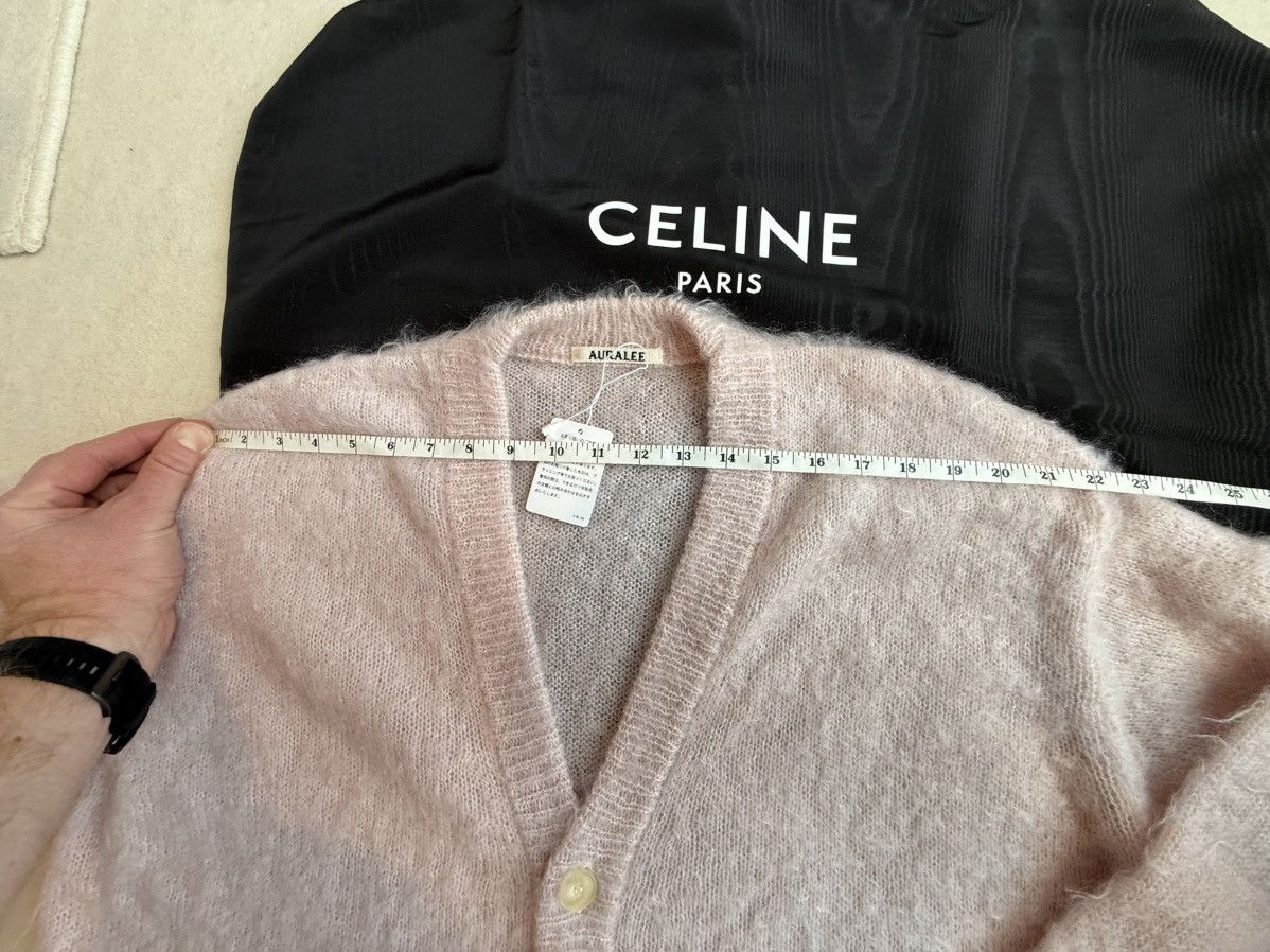 Auralee Grail Auralee pink Japan oversized pink cardigan 2 mohair Size US L / EU 52-54 / 3 - 5 Thumbnail