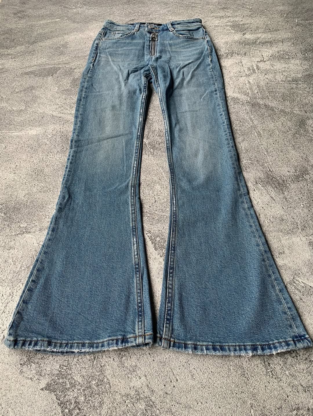Miss Sixty Vintage Miss Sixty Others Slim Flared Blue Denim Jeans Size 23" - 3 Thumbnail