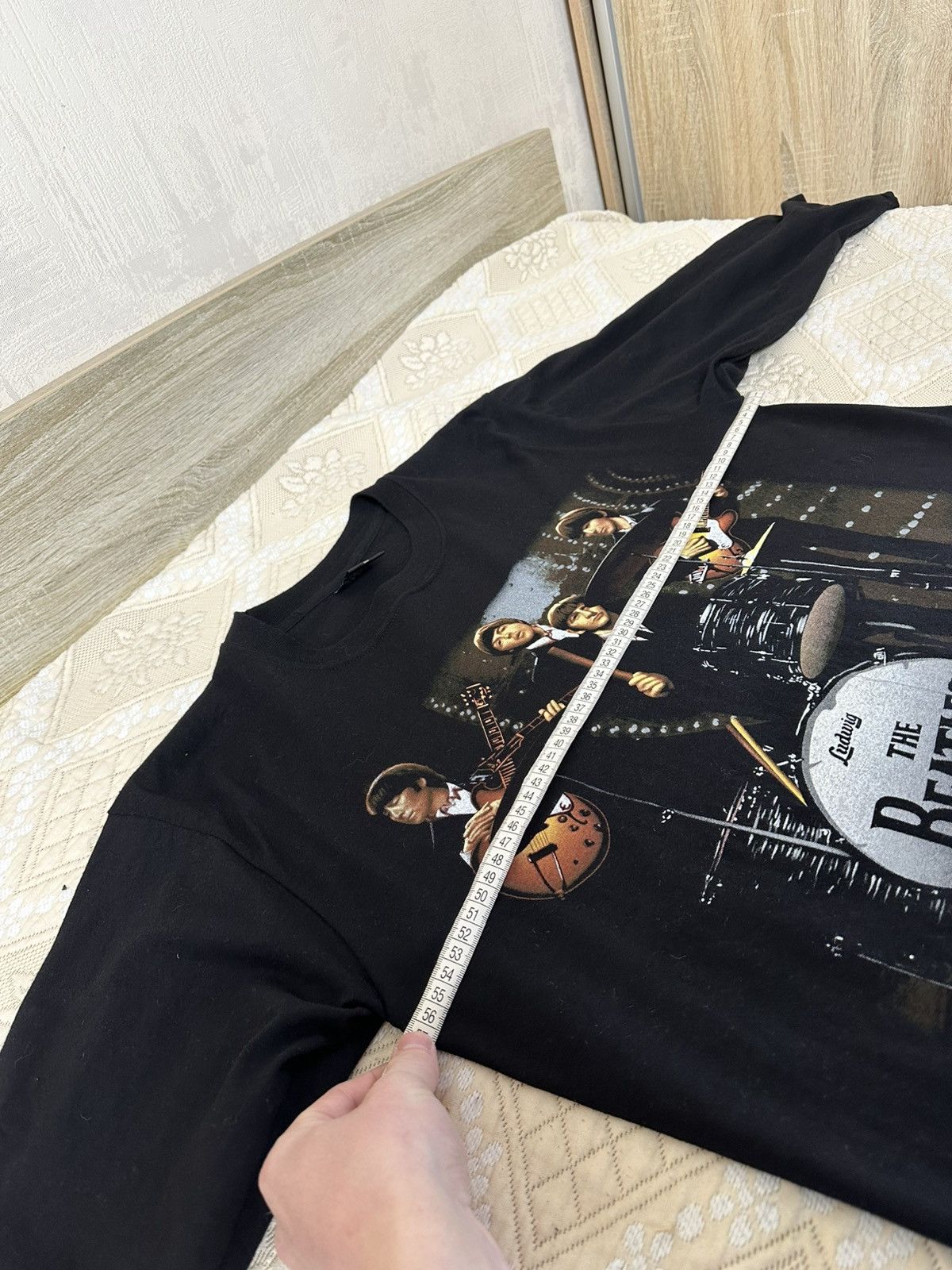 Band Tees 🔥 The Beatles Vintage Rock Band Long Sleeve Shirt Tour Size US L / EU 52-54 / 3 - 6 Thumbnail