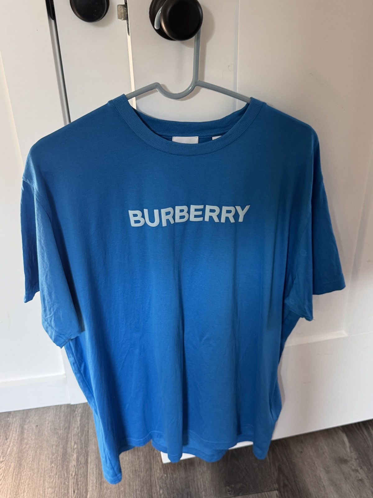 Burberry Burberry Logo Print Cotton Tee Size US M / EU 48-50 / 2 - 1 Thumbnail