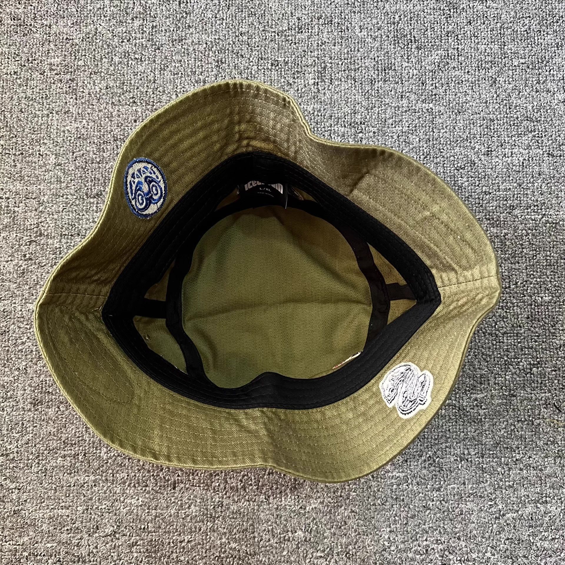 Billionaire Boys Club BBC US Flying Dog & Dollar Embroidered Bucket Hat Q7 Size ONE SIZE - 9 Thumbnail