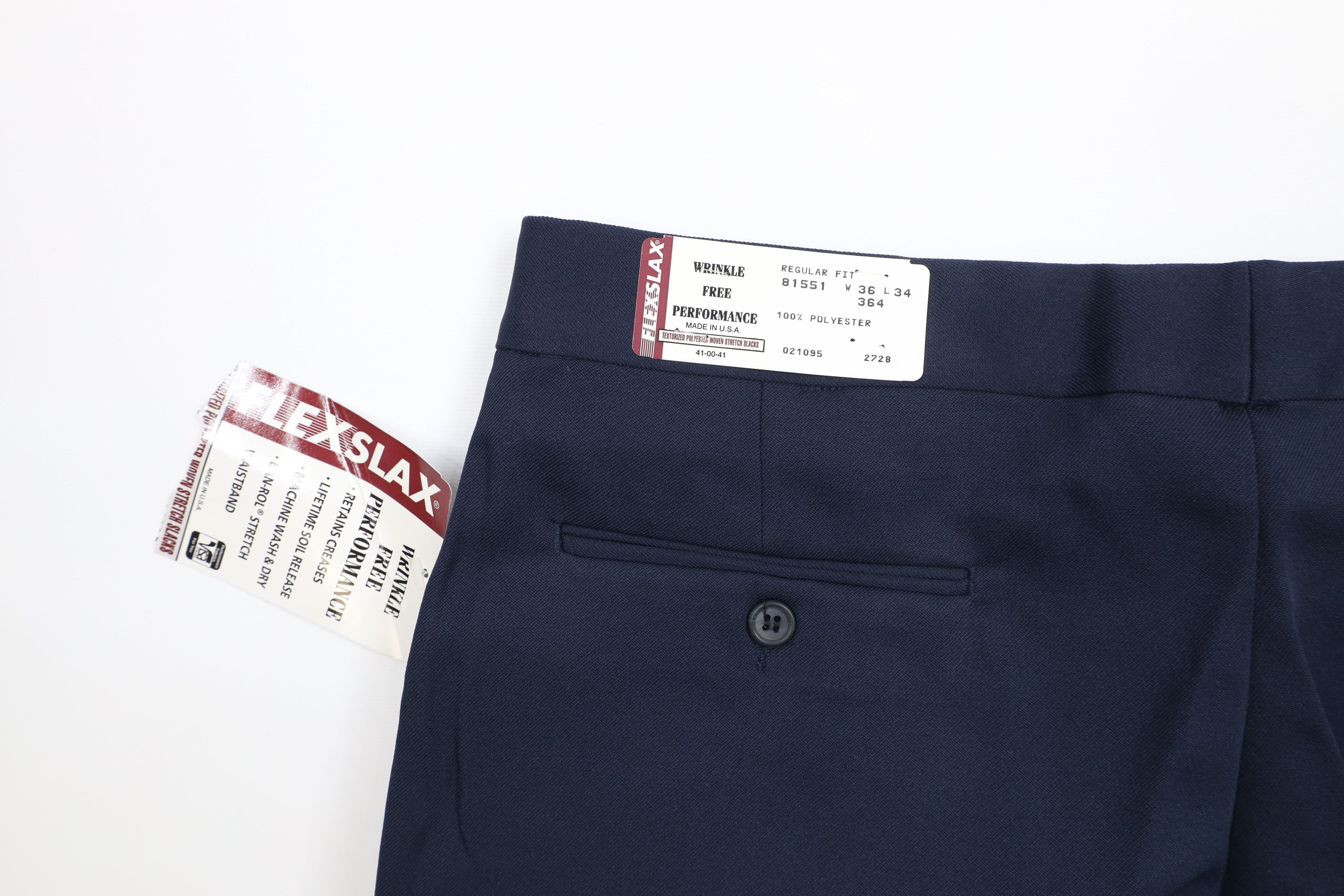 Vintage Deadstock Vintage 70s Streetwear Wide Leg Chino Pants USA Size US 36 / EU 52 - 13 Thumbnail
