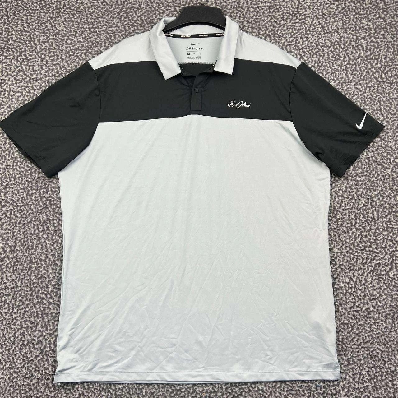 Nike Nike Golf Dri-Fit Polo XL Sea Island Short Sleeve Collared Size US XL / EU 56 / 4 - 1 Thumbnail