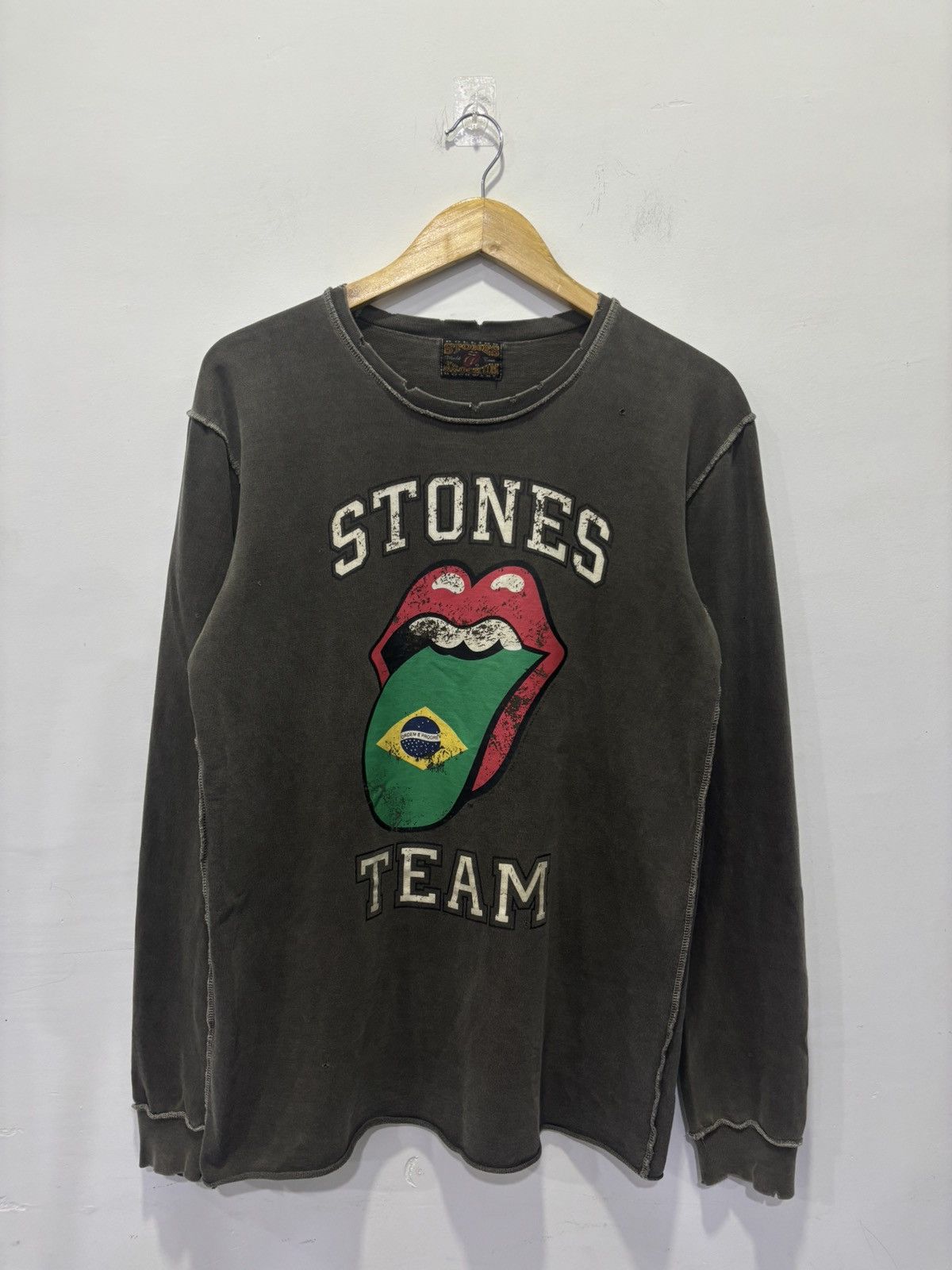 Band Tees Vintage The Rolling Stones Longsleeve Tshirt Size US M / EU 48-50 / 2 - 1 Thumbnail