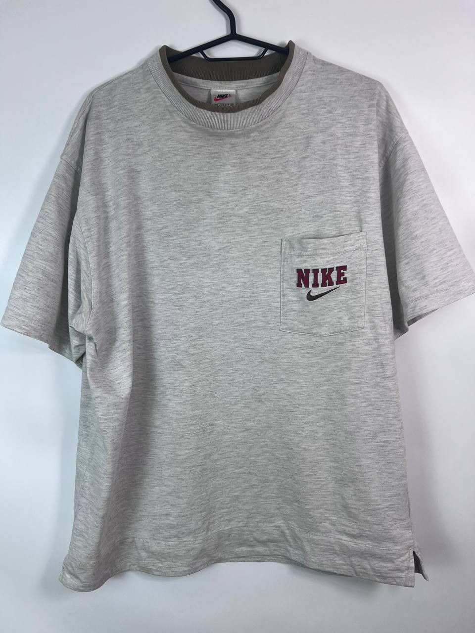 Nike Nike Vintage Pocket T-Shirt Grey Swoosh Size M Size US M / EU 48-50 / 2 - 1 Thumbnail