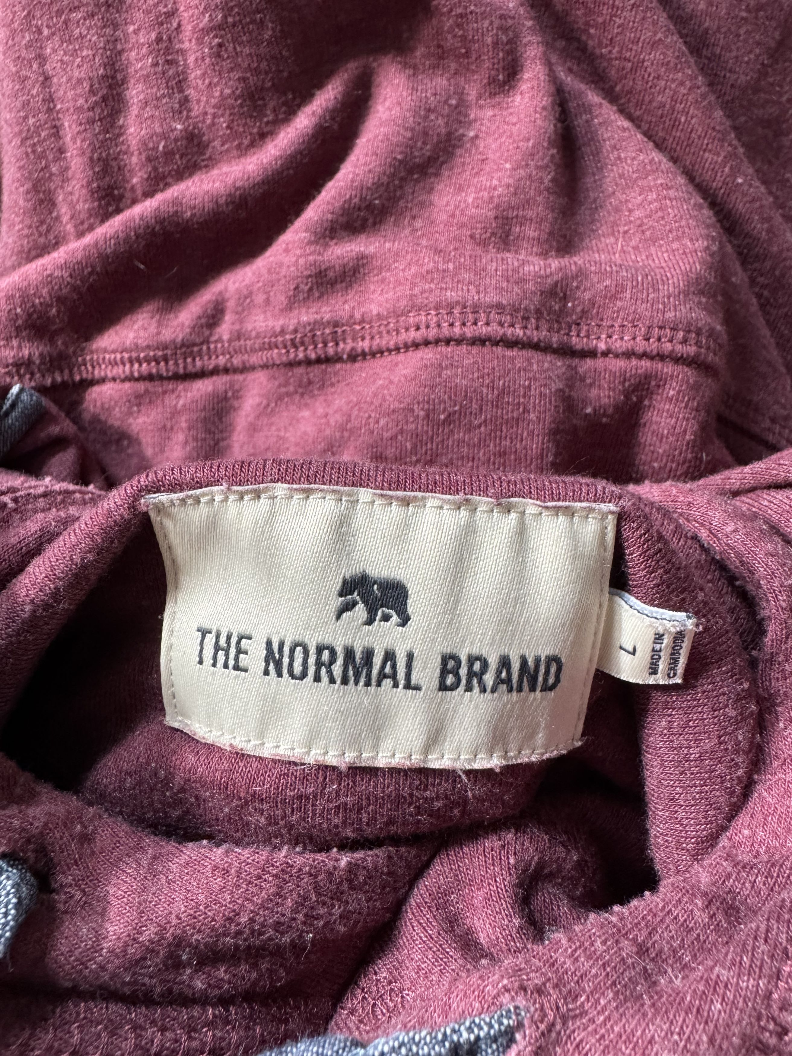 Other Normal Brand Crimson Hoodie Size US L / EU 52-54 / 3 - 3 Thumbnail