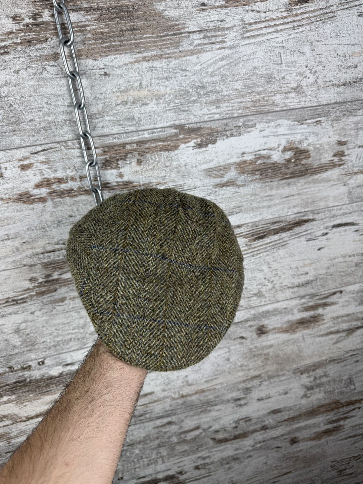 Harris Tweed Mens vintage Harris Tweed cap hats berets wool Size ONE SIZE - 2 Thumbnail