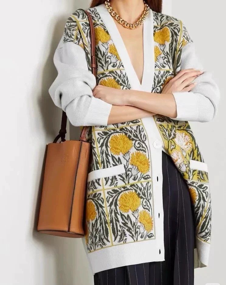 Loewe Loewe Long knit cardigan Size S / US 4 / IT 40 - 1 Thumbnail