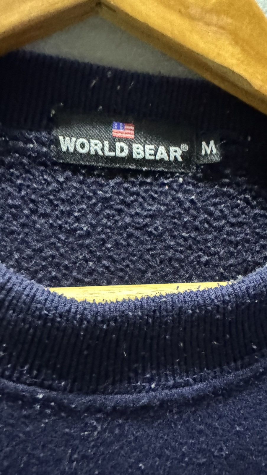 Vintage Vintage World Bear Sweatshirt Size US M / EU 48-50 / 2 - 4 Thumbnail