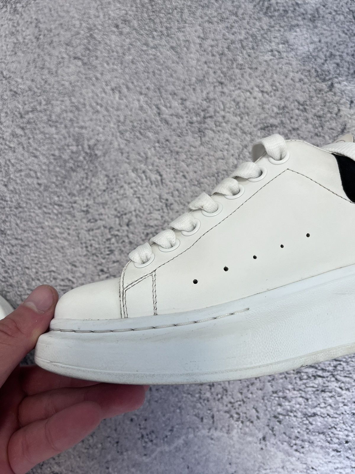 Alexander McQueen Alexander McQueen Women Shoes Sneakers Leather Size 38 Size US 8 / IT 38 - 21 Thumbnail
