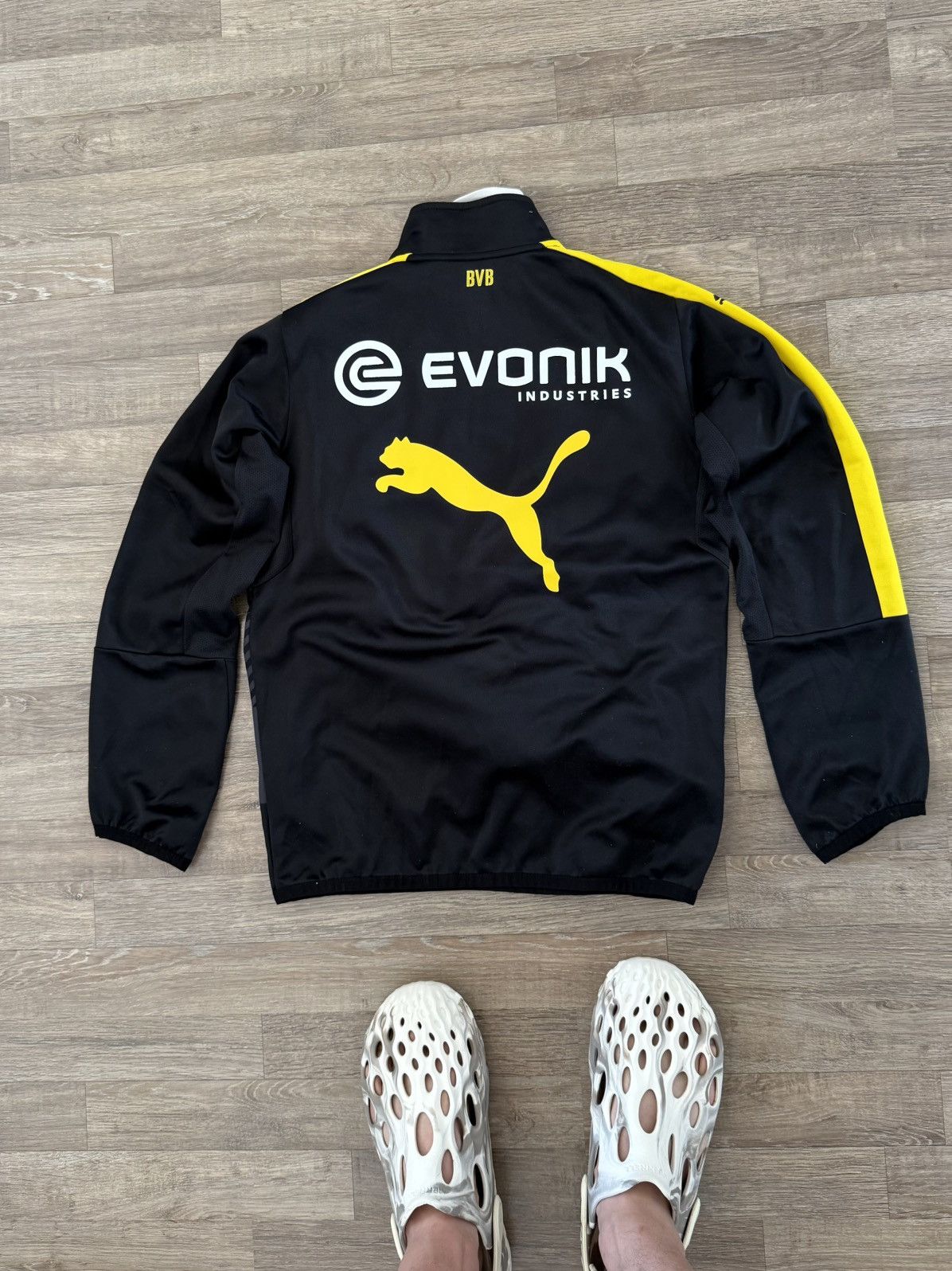 Puma Borussia Dortmund Y2K Track Soccer Blokecore Sweatshirt Size US XS / EU 42 / 0 - 5 Thumbnail