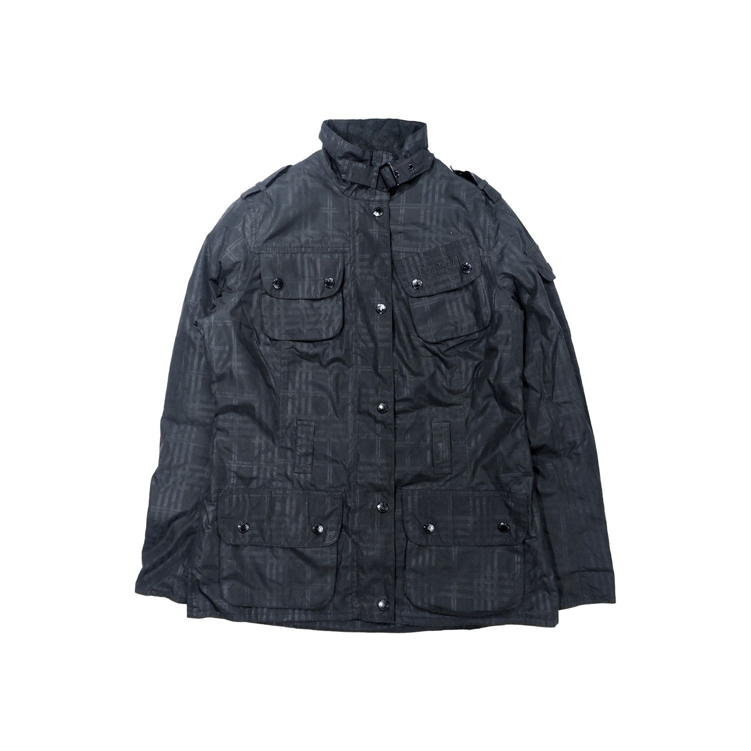 Barbour BARBOUR WATERPROOF BREATHABLE SUBTLE CHECK PATTERN JACKET Size XS / US 0-2 / IT 36-38 - 1 Thumbnail