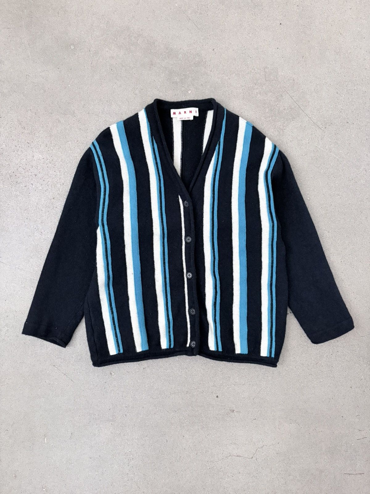Marni striped cardigan Size US M / EU 48-50 / 2 - 1 Thumbnail