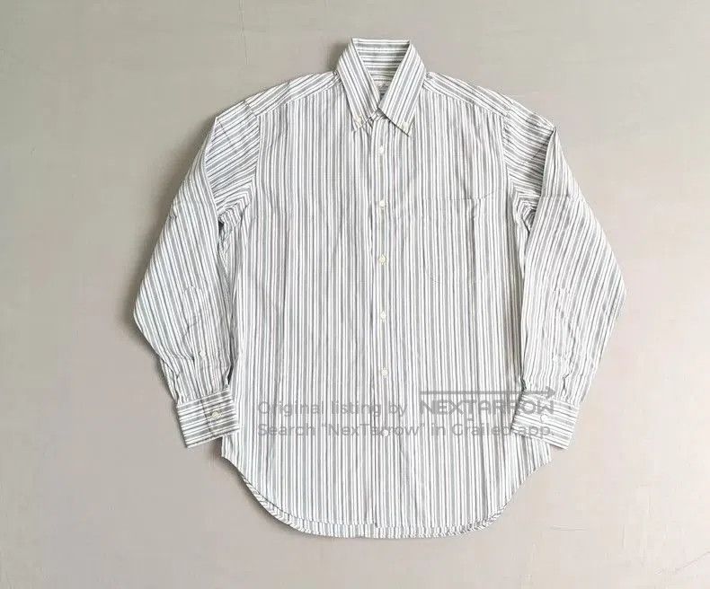 Loro Piana Men's Striped Cotton Shirt.