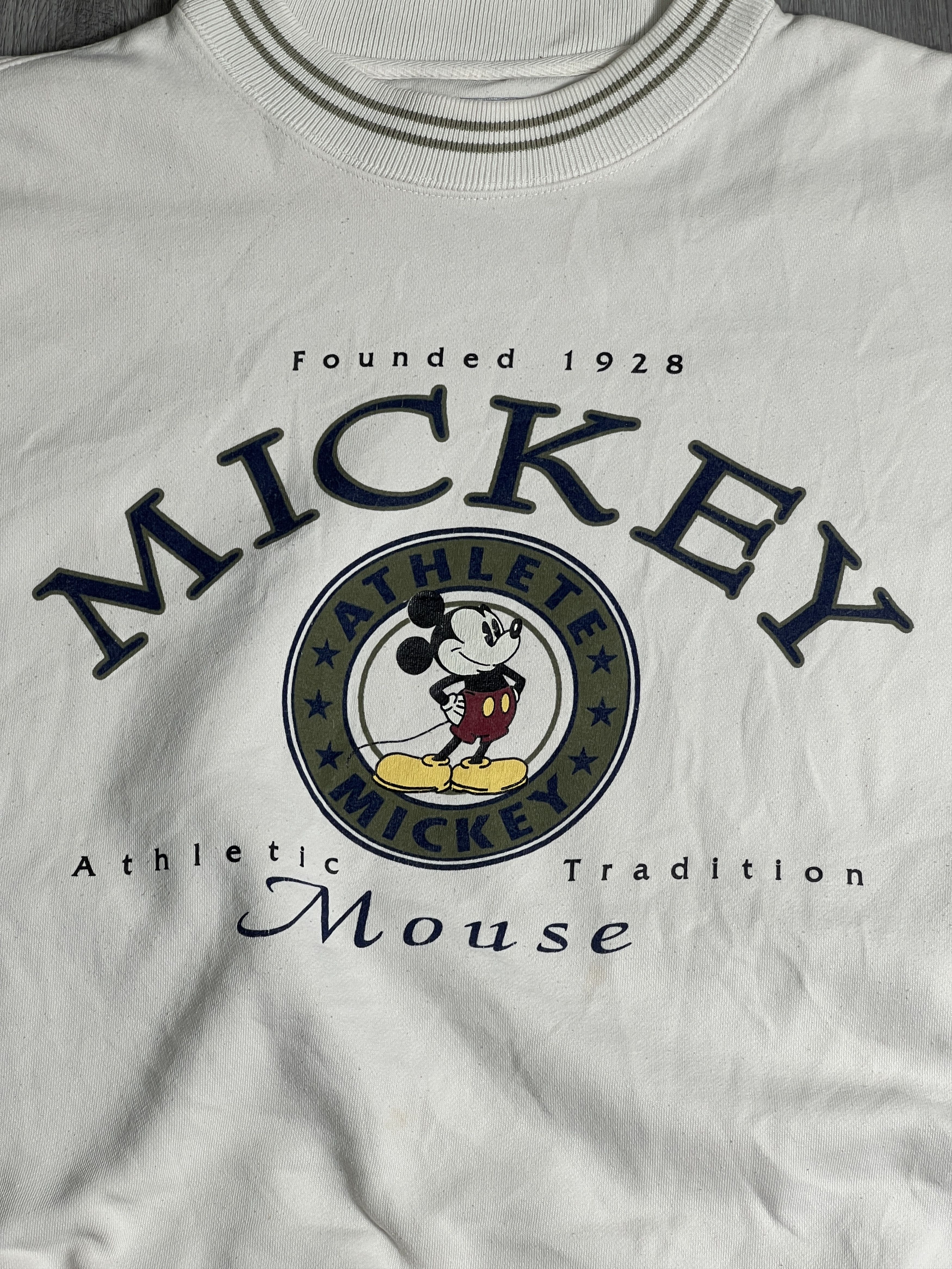 Mickey Mouse Vintage 90s Mickey Mouse Graphic Sweatshirt (L) JKA018 Size US L / EU 52-54 / 3 - 2 Thumbnail