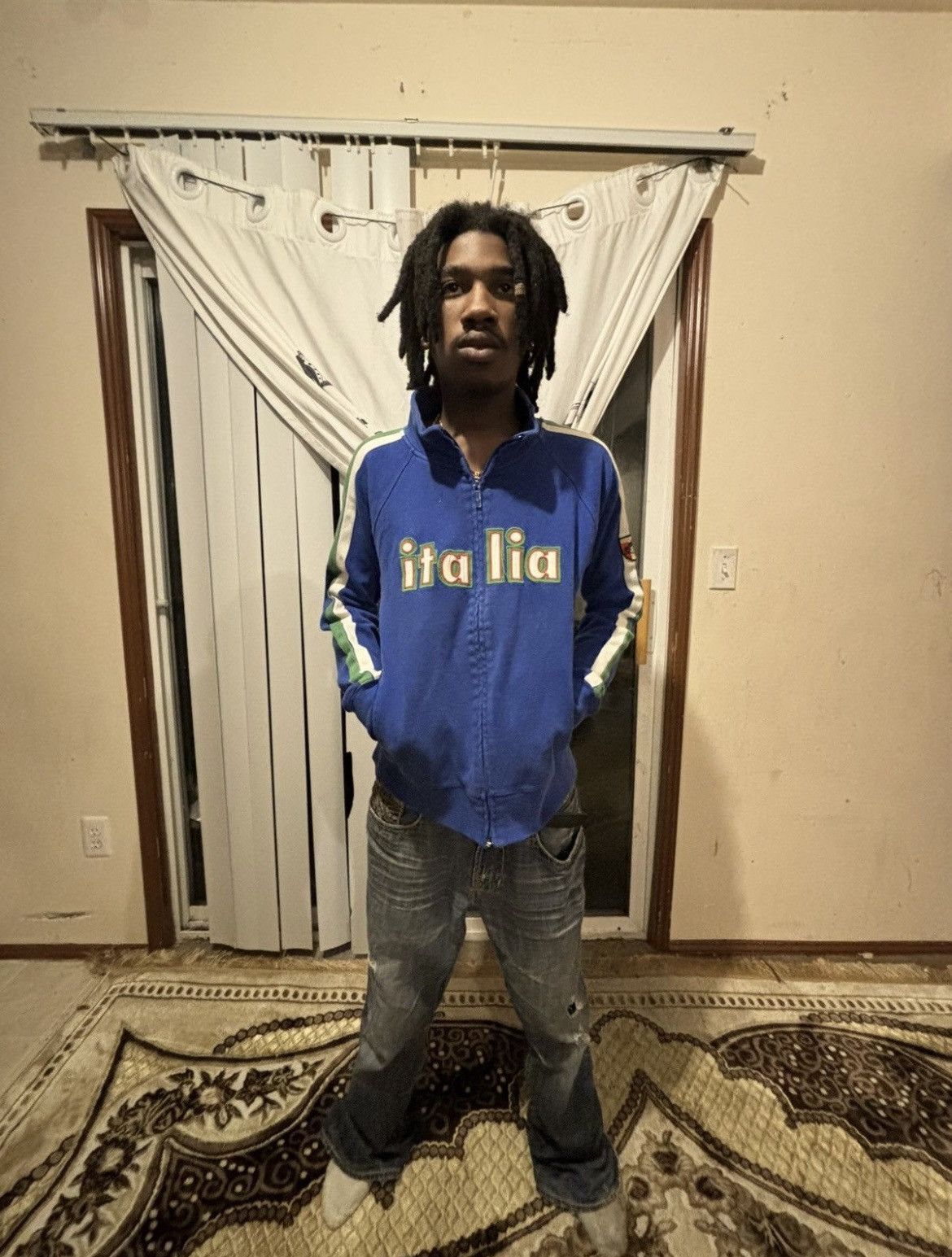 Vintage Italy zip up Size US M / EU 48-50 / 2 - 1 Thumbnail