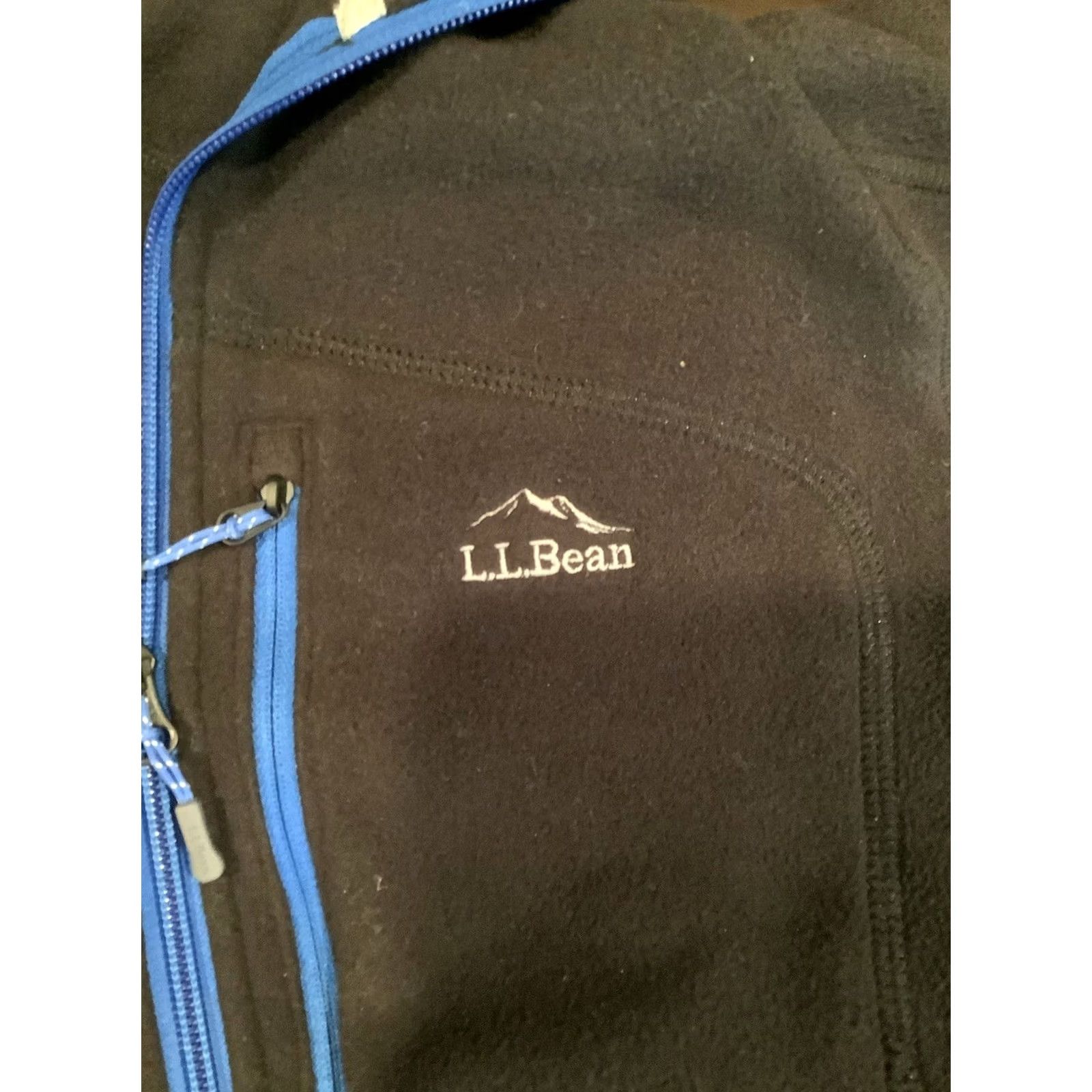 Vintage L.L.Bean Trail Fleece Full Zip Lightweight Jacket Black Pockets Men's Size S Size US S / EU 44-46 / 1 - 4 Thumbnail