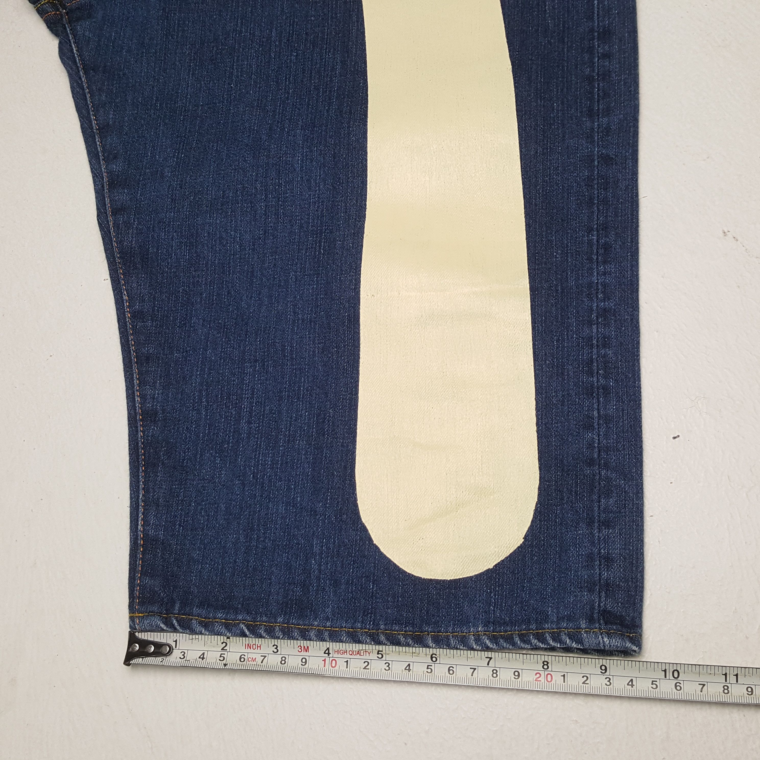 Evisu EVISU Japanese Brand Streetwear Custom Daicock Short Jeans Size US 30 / EU 46 - 8 Thumbnail