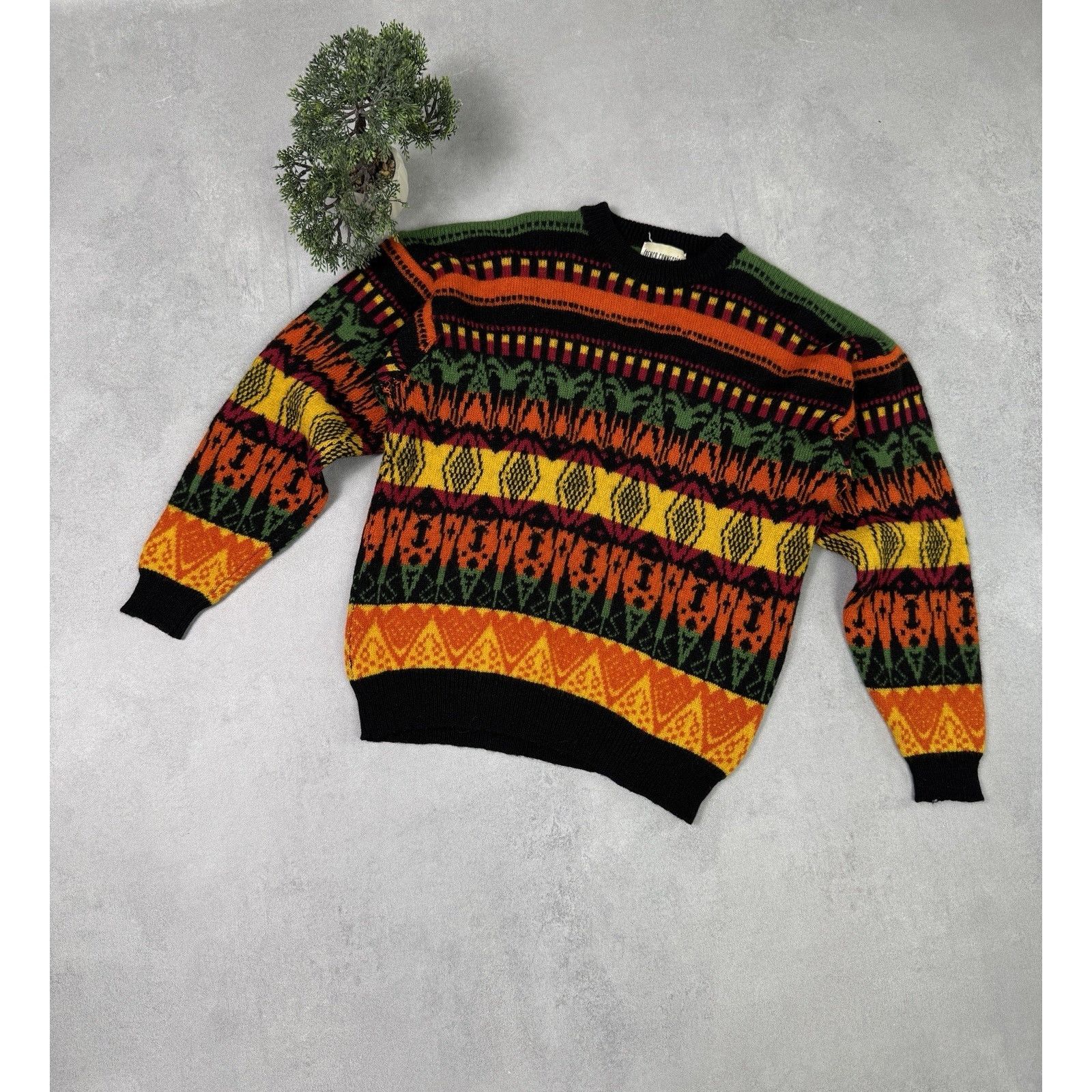 French Connection Vintage Freanch Connection Wool Sweater Size M Multicolour Size US M / EU 48-50 / 2 - 1 Thumbnail