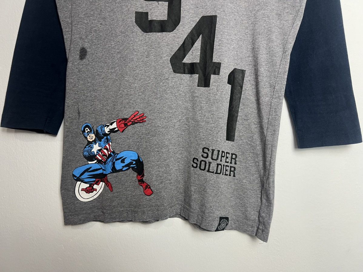 Marvel Comics Captain America 1941 Super Soldier Raglan Marvel Tee Size US M / EU 48-50 / 2 - 4 Thumbnail