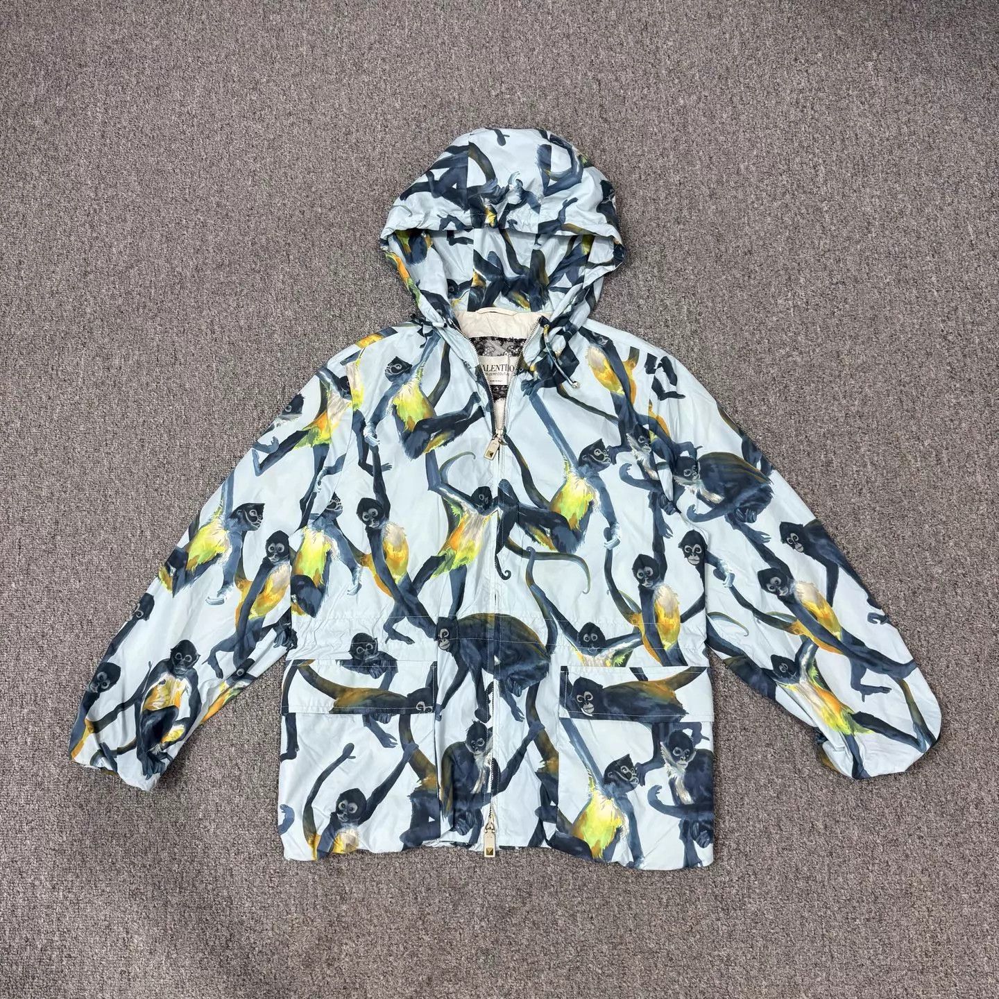 Valentino Valentino Animal Print Shell Jacket 40 95 New Size S / US 4 / IT 40 - 1 Thumbnail
