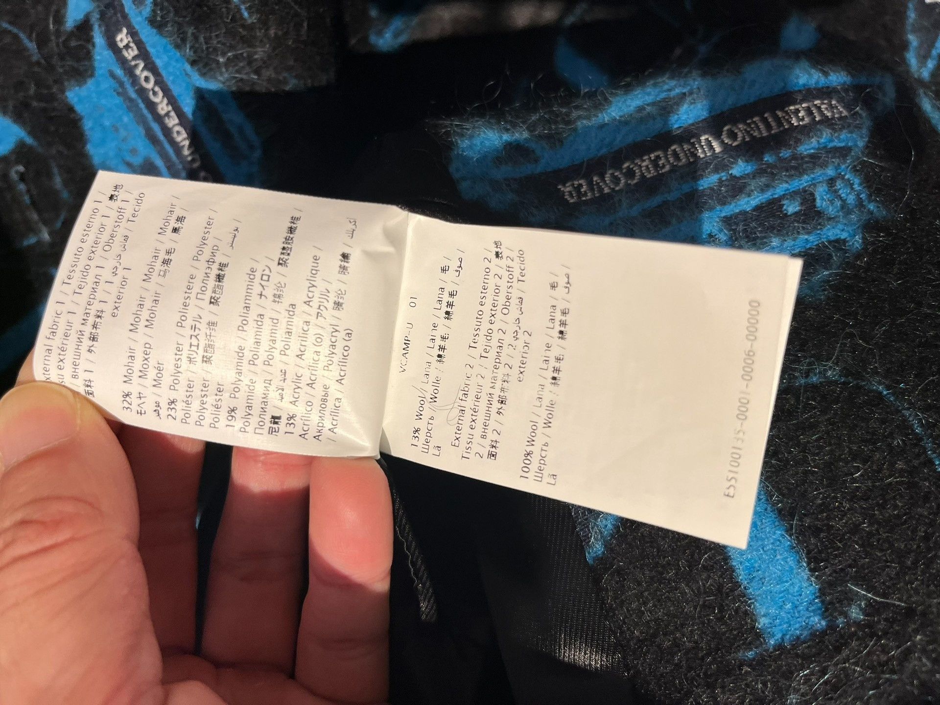 Valentino Valentino x Undercover Blue Long Coat Size US S / EU 44-46 / 1 - 3 Thumbnail