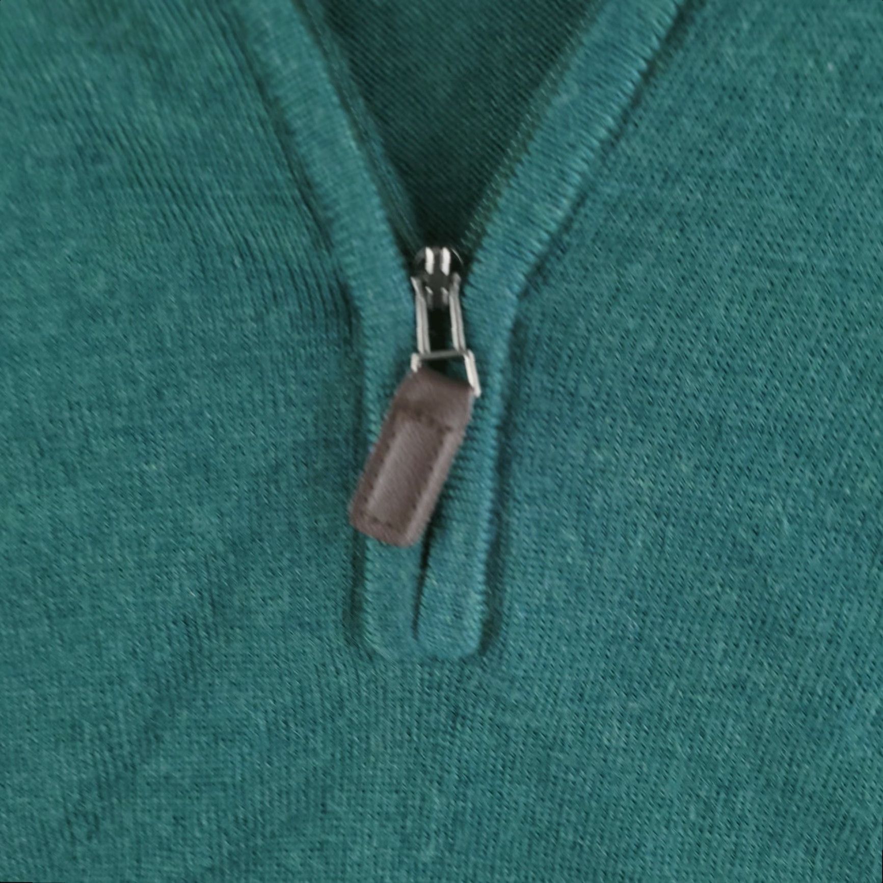 Jos. A. Bank Jos A Bank Sweater Mens Large Green 100% Merino Wool Stretch Slim Quarter Zip PullOver Long Sleeve Classic Pullover Mens L Green Merino Wool Stretch Size US L / EU 52-54 / 3 - 3 Thumbnail