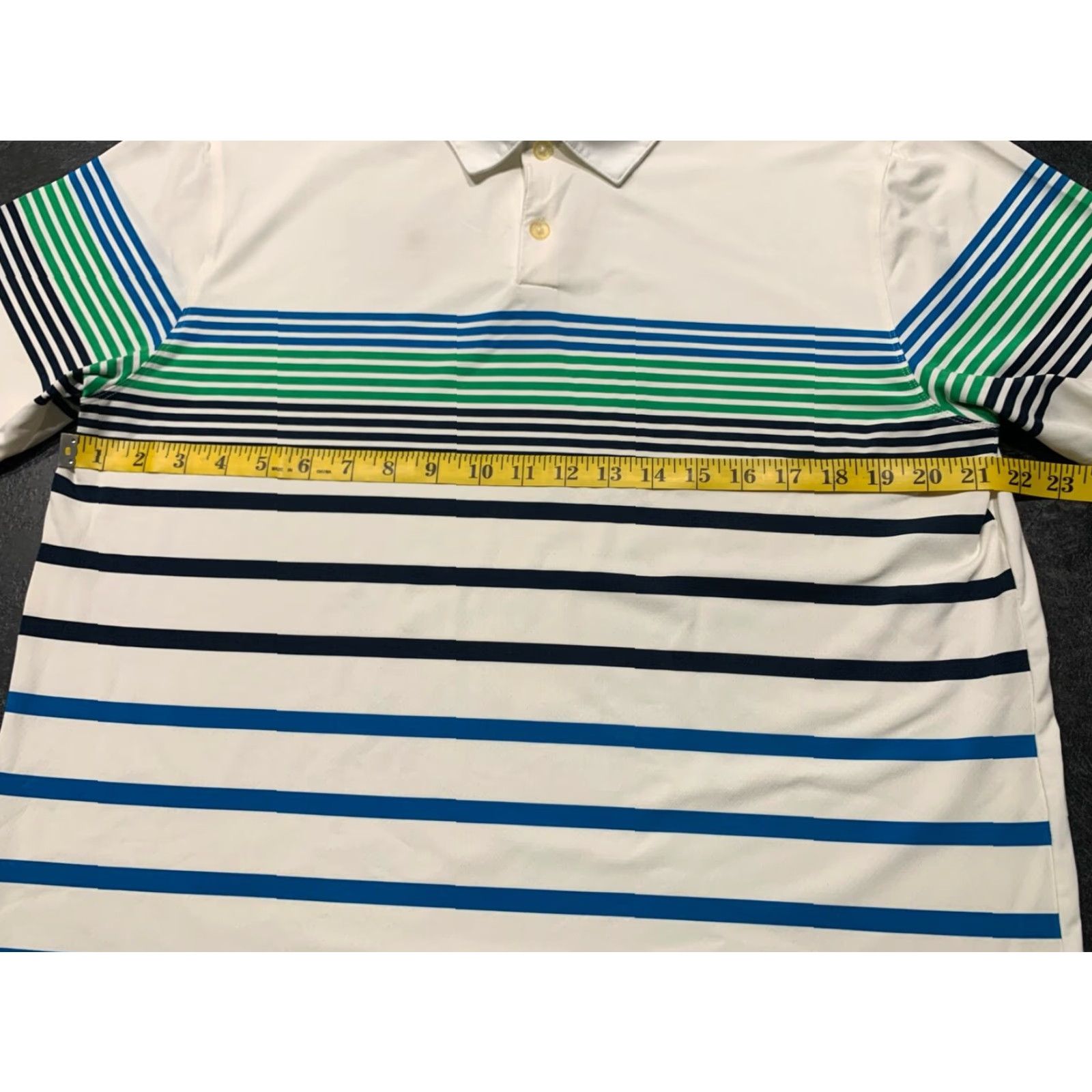 Nike Nike Golf Men's L Polo Shirt Dri-Fit Performance Activewear Multi-Color Short Sleeve Size US L / EU 52-54 / 3 - 7 Thumbnail