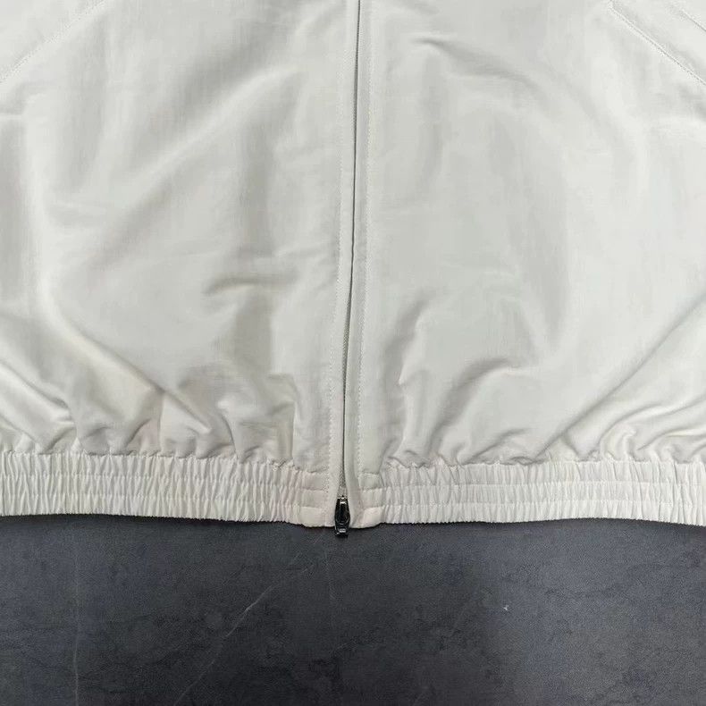 Balenciaga Balenciaga 22FW White Shoulder Pads Nylon Sports Jacket Size US M / EU 48-50 / 2 - 3 Thumbnail