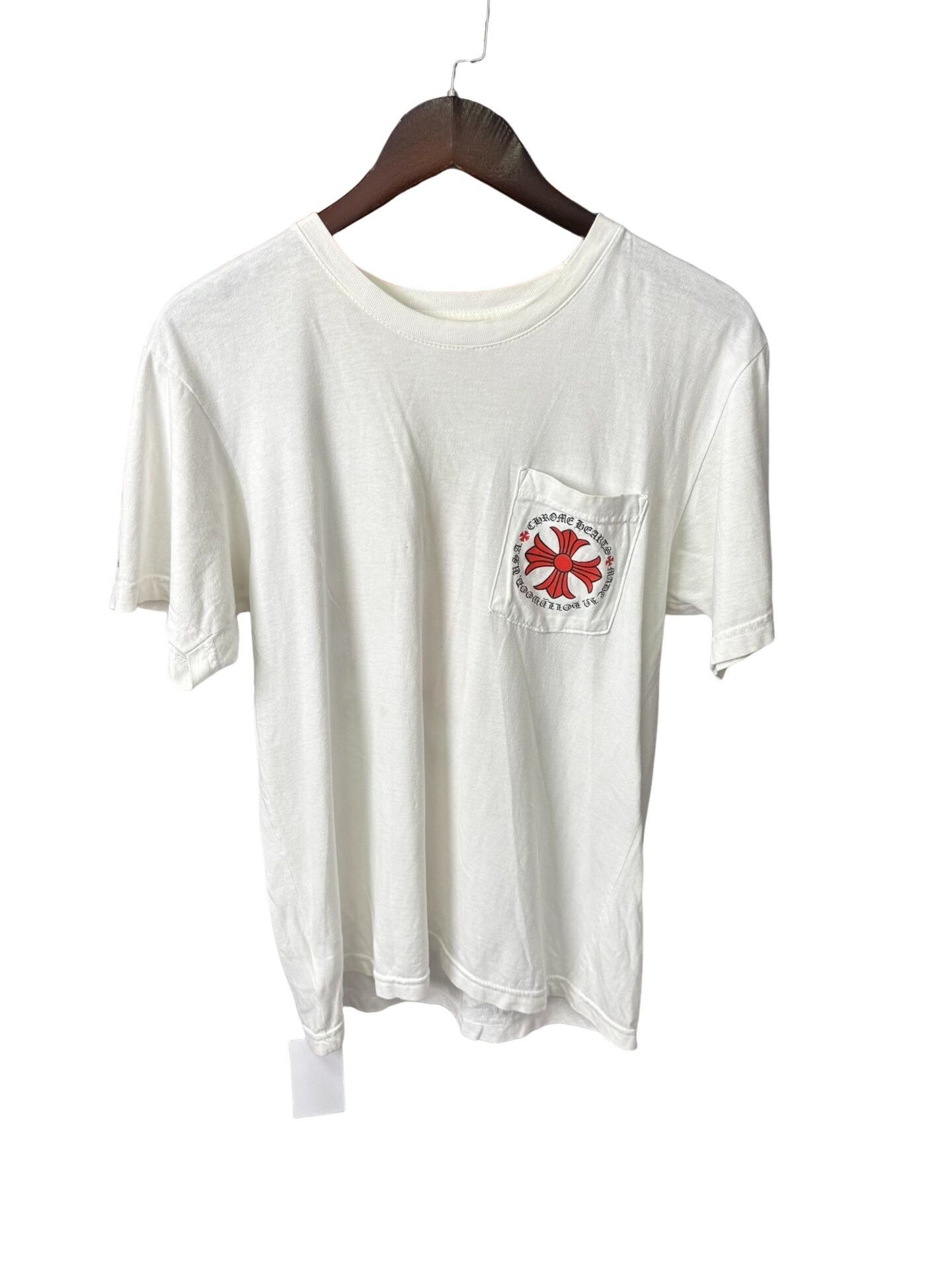 Chrome Hearts Chrome Hearts Red Cross Pocket T-Shirt Size M Size US M / EU 48-50 / 2 - 1 Thumbnail