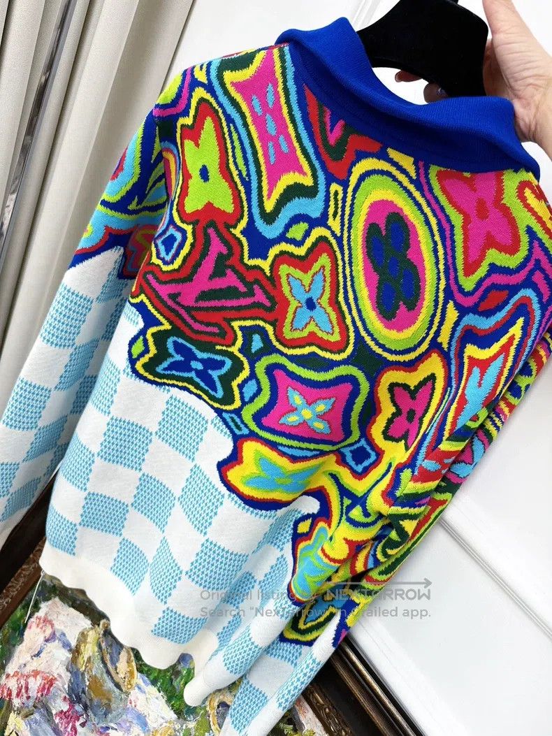Louis Vuitton Louis Vuitton Colorful, color-block, checkerboard, full-pr Size US M / EU 48-50 / 2 - 2 Thumbnail