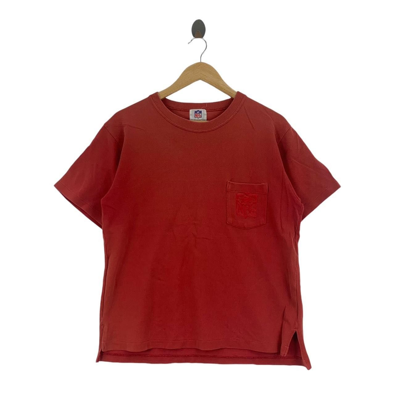 NFL Vintage NFL OFFICIAL LICENSE Plain Pocket Tee Shirt Top Size US L / EU 52-54 / 3 - 1 Thumbnail