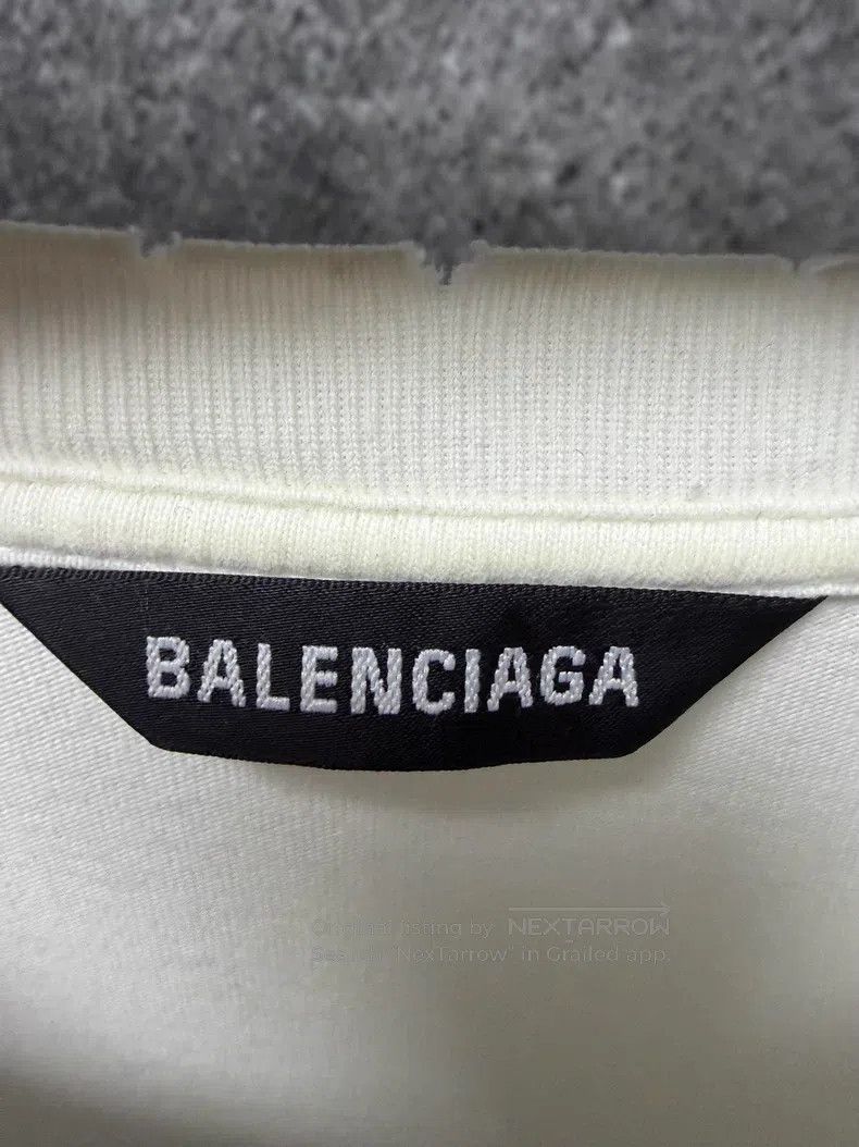 Balenciaga Balenciaga Marathon Short Sleeve Size US XXS / EU 40 - 3 Thumbnail