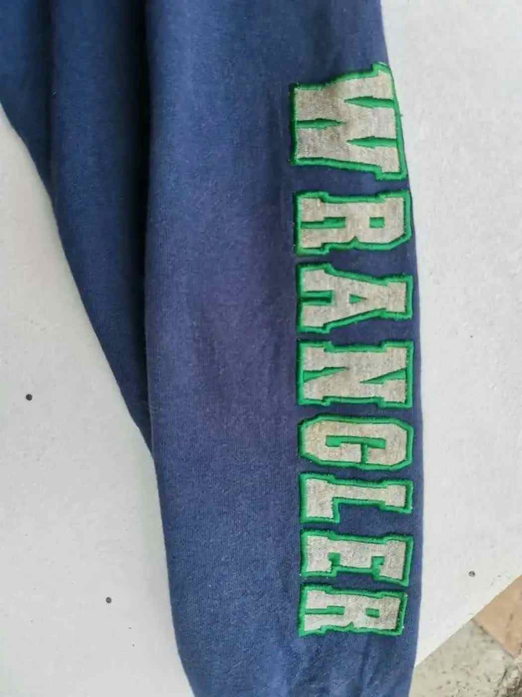 Vintage Vintage Wrangler Hoodie Size US L / EU 52-54 / 3 - 7 Thumbnail