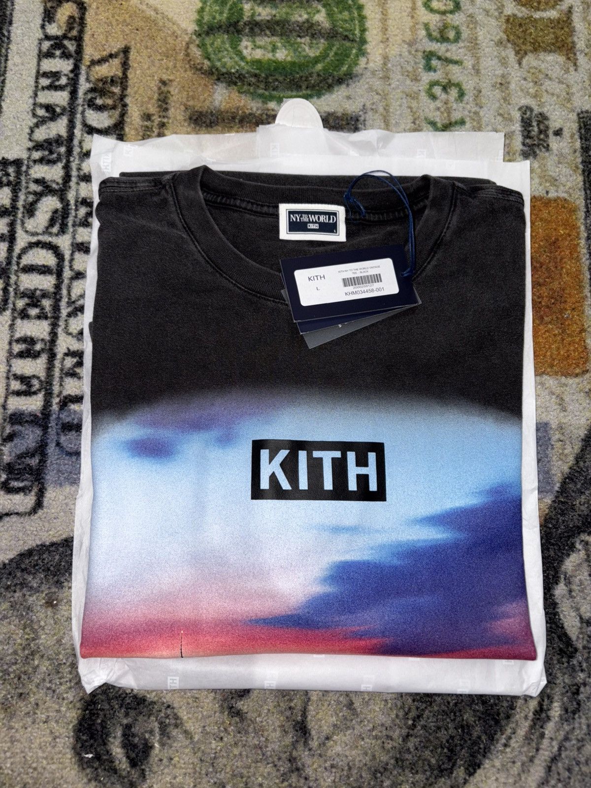 Kith Kith New York to the World Vintage Tee Black Size US L / EU 52-54 / 3 - 1 Thumbnail