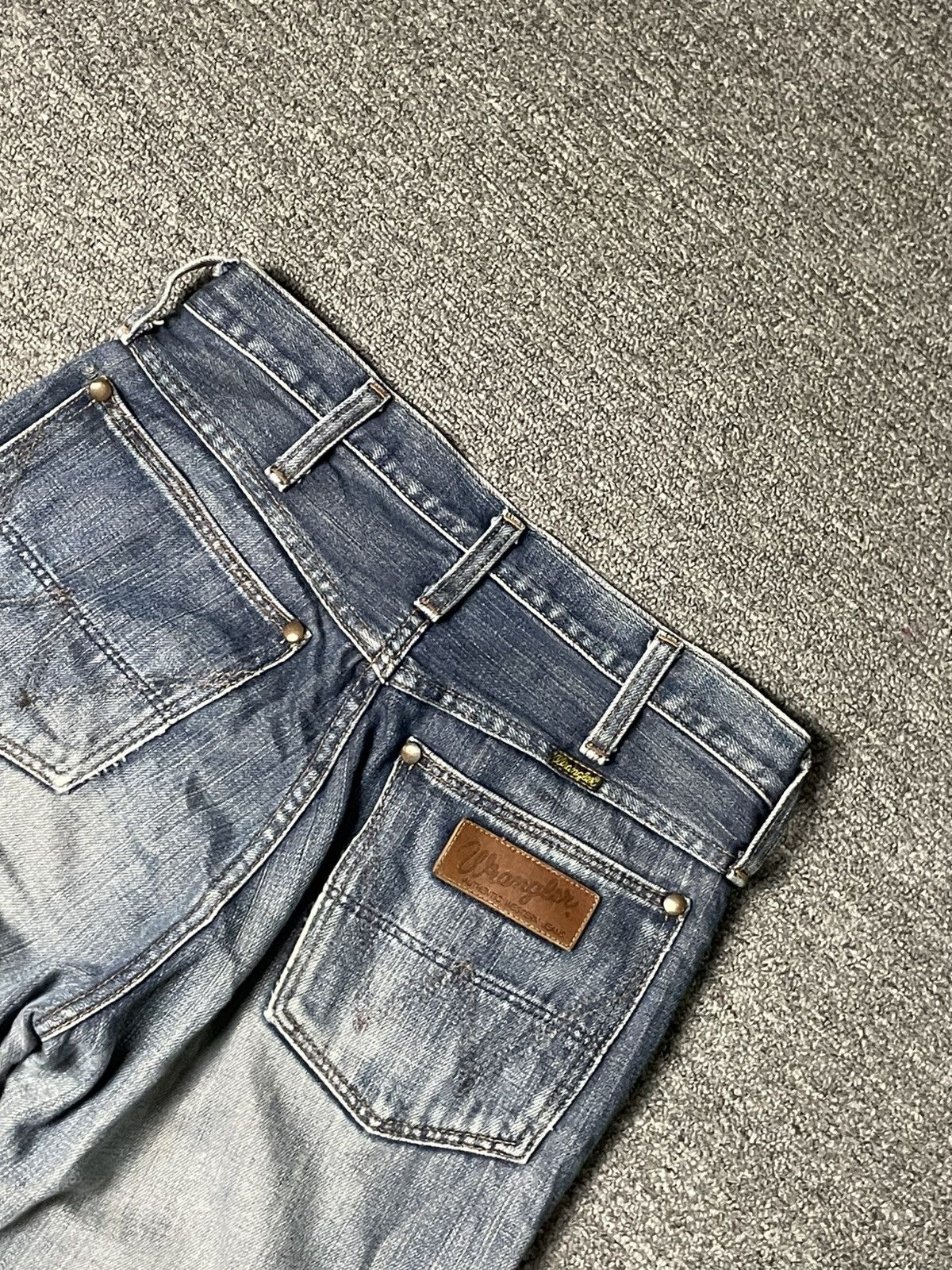 Japanese Brand × Vintage × Wrangler Vintage WRANGLER Relaxed Straight Jeans (91) Size US 28 / EU 44 - 17 Thumbnail