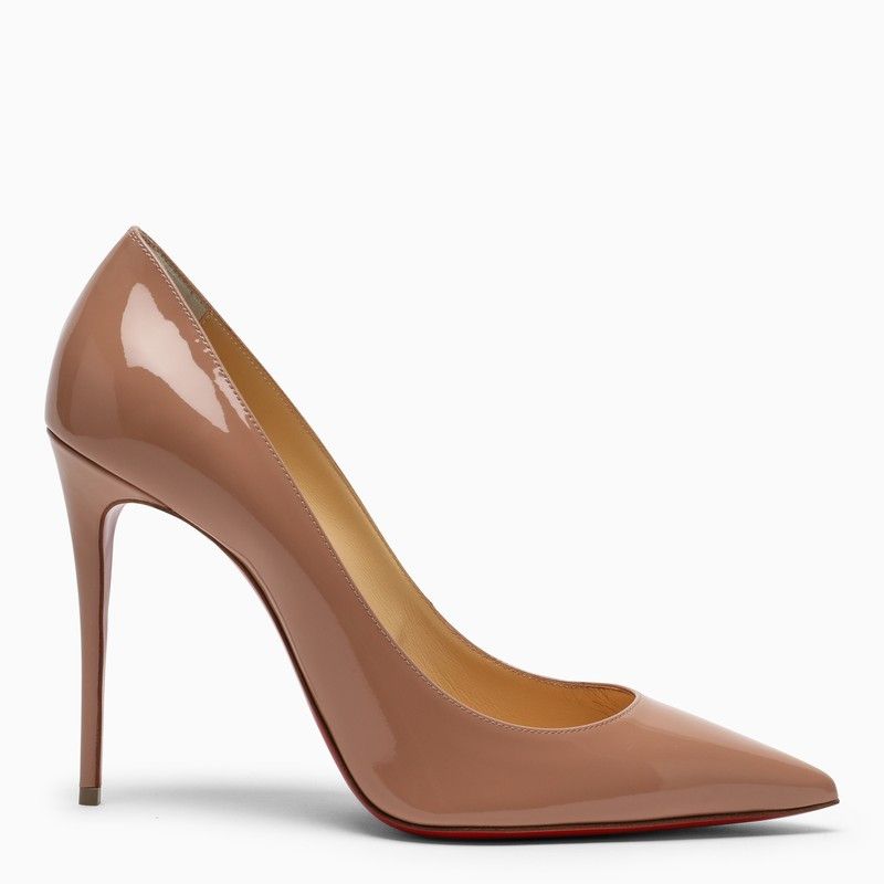 image of Christian Louboutin Nude Sporty Kate Pumps Shoes in Pink, Women's (Size 10)
