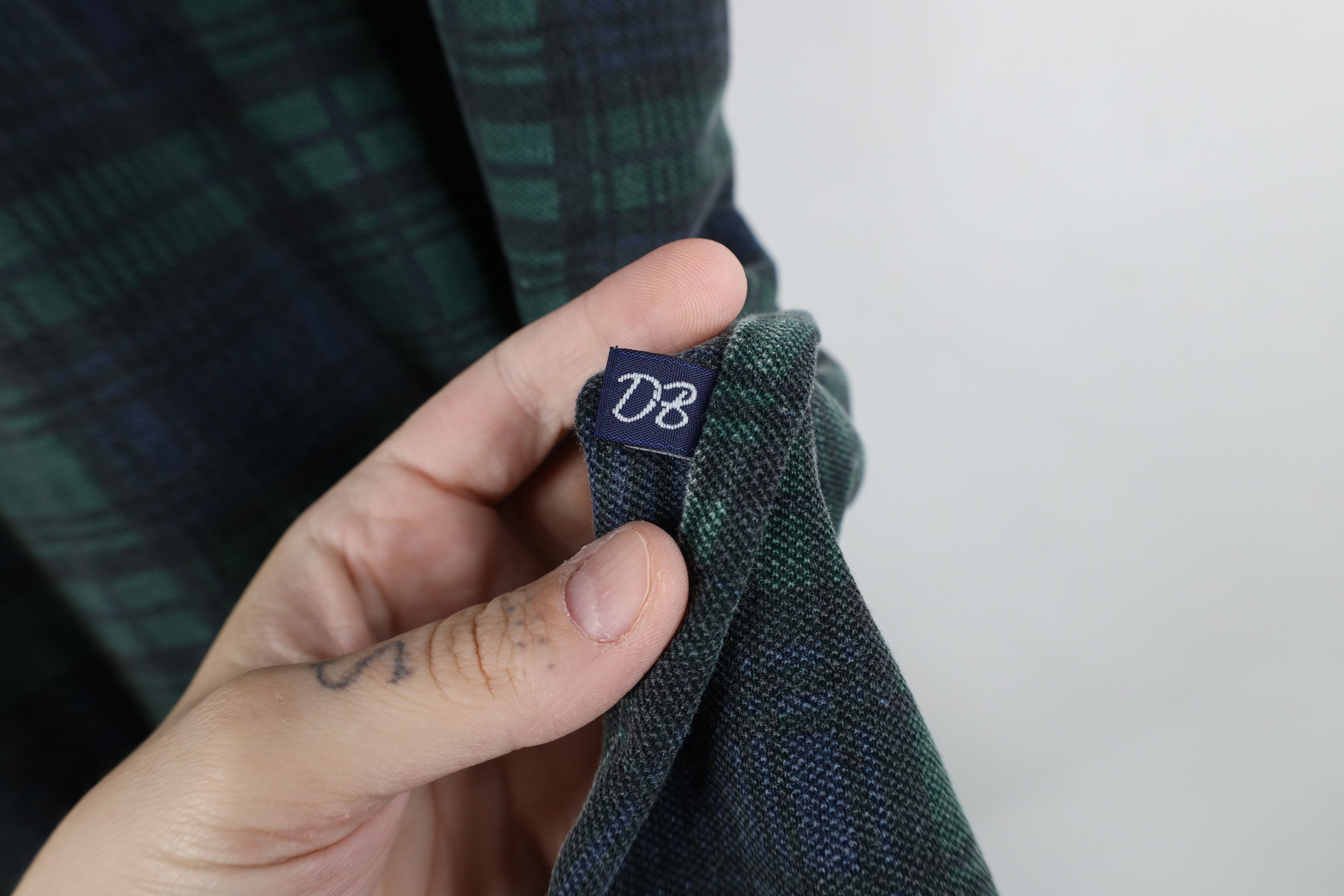 Vintage Vintage 90s Streetwear Fit Collared Golf Polo Shirt Plaid Size US M / EU 48-50 / 2 - 4 Thumbnail