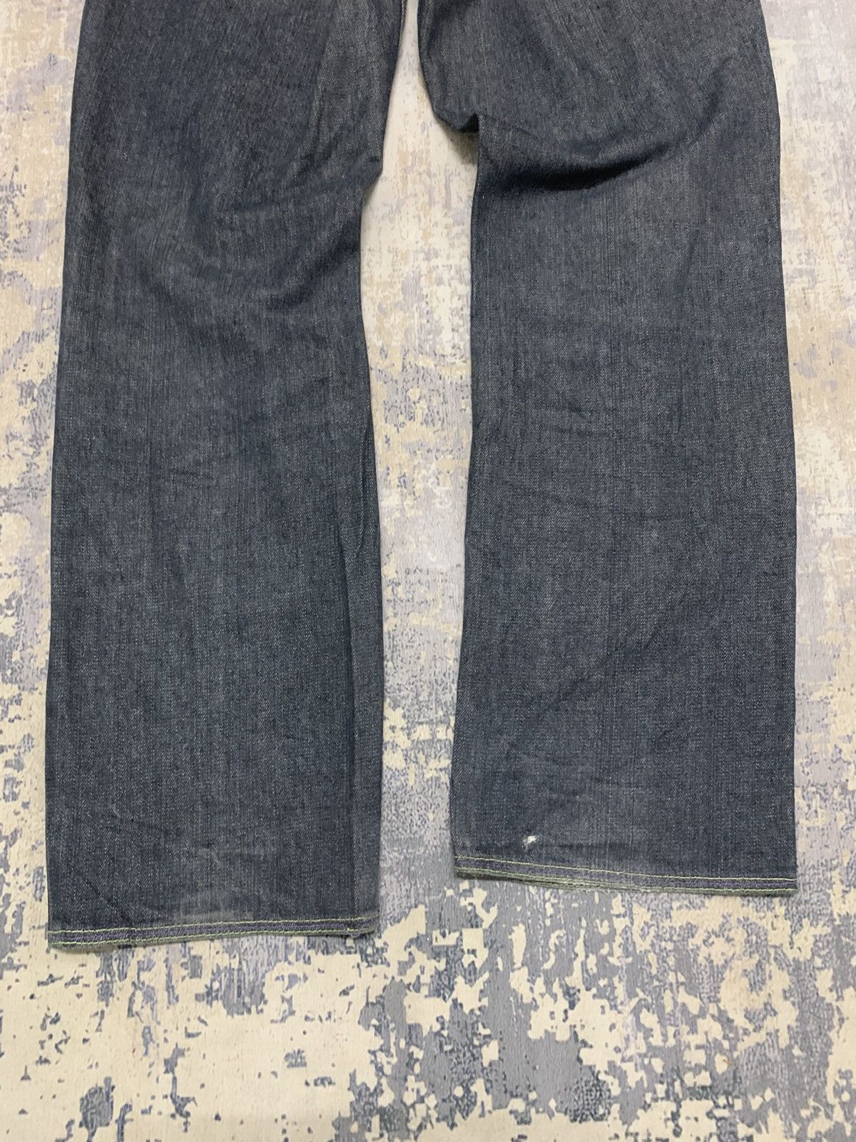 Japanese Brand Japanese Brand Octopus Army Black Loose Fit Jeans Size US 32 / EU 48 - 11 Thumbnail