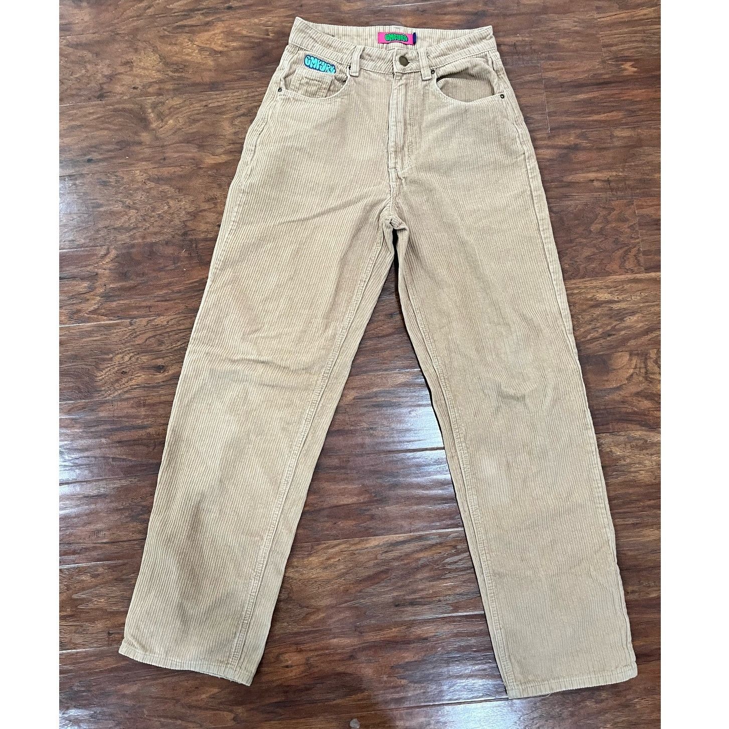Empyre Empyre Tori Corduroy Pants Women's Size 0 Brown Wide skater Size 25" / US 0 / IT 36 - 1 Thumbnail