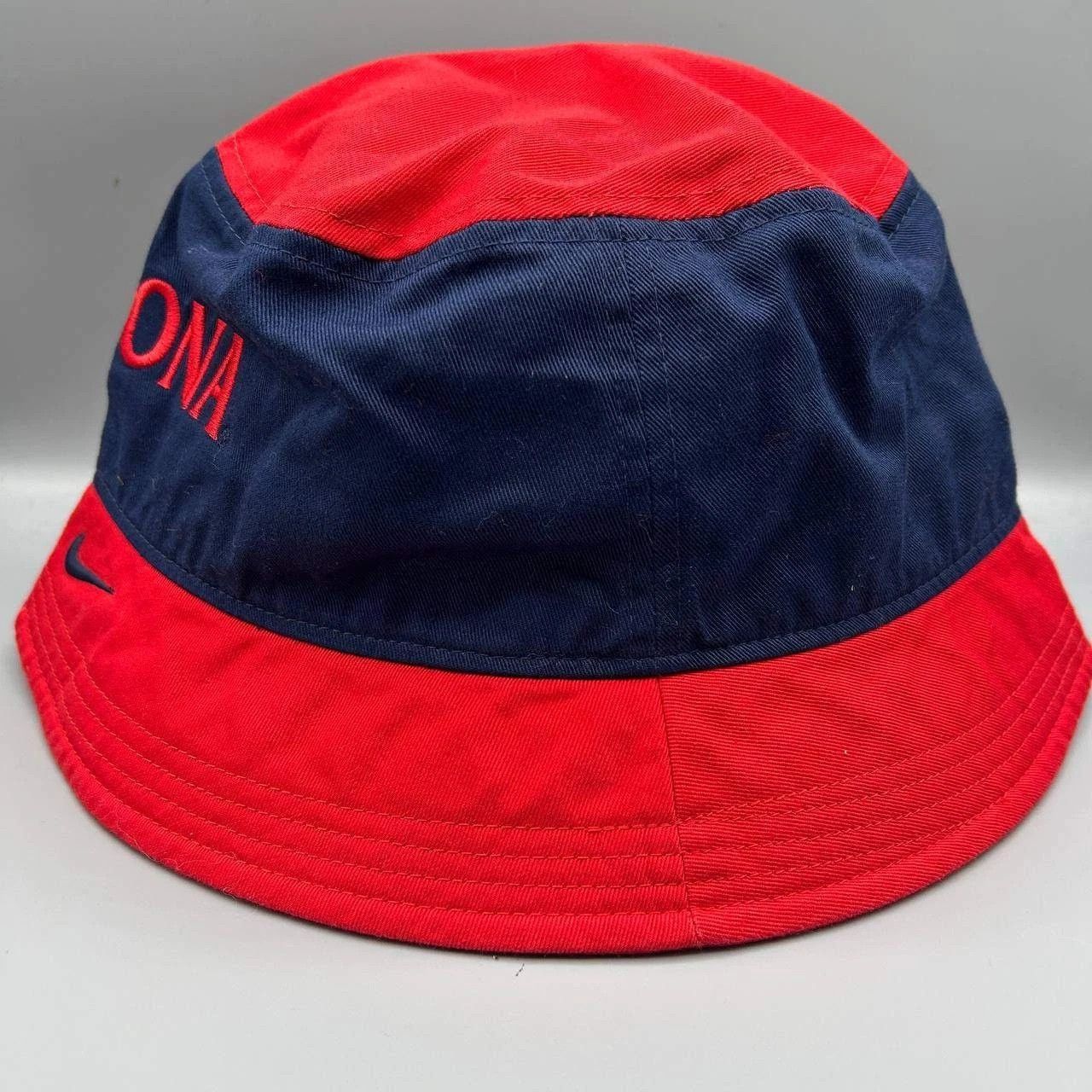 Nike Arizona Wildcats x Nike Hat Men Embroidered Bucket Cotton L Size ONE SIZE - 2 Thumbnail