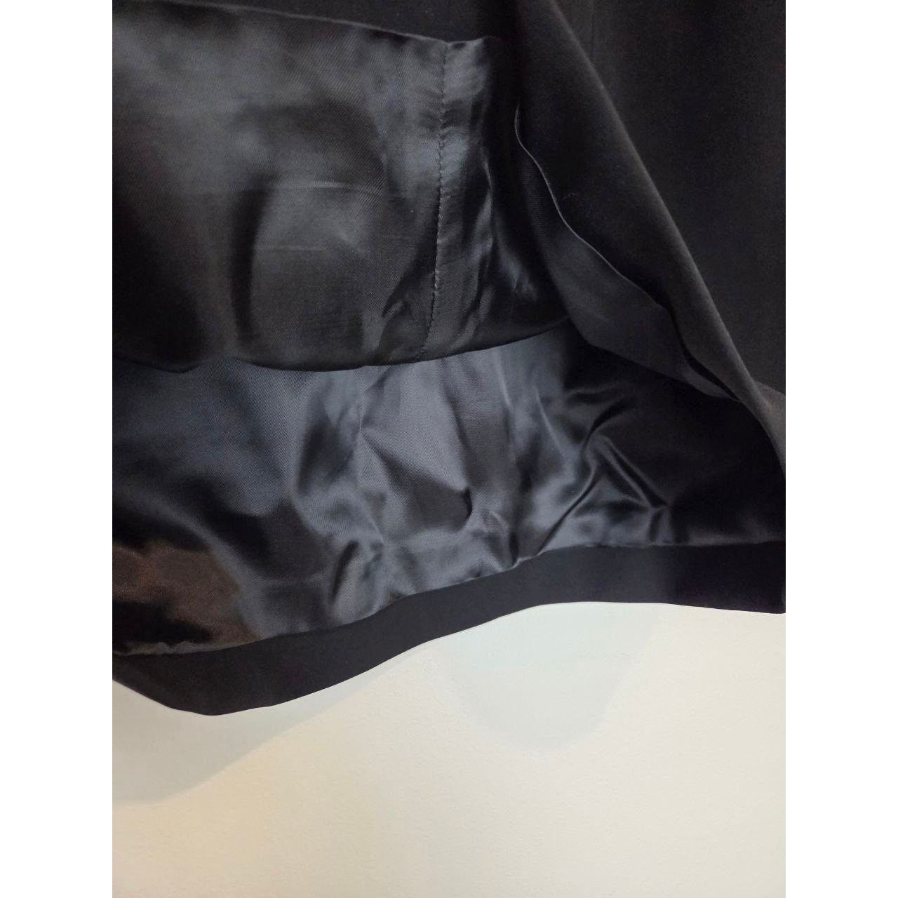 Alexandre Vauthier Alexandre Vauthier Black Mini Skirt Small 4/6 FR 38 Tailored Size 27" / US 4 / IT 40 - 6 Thumbnail
