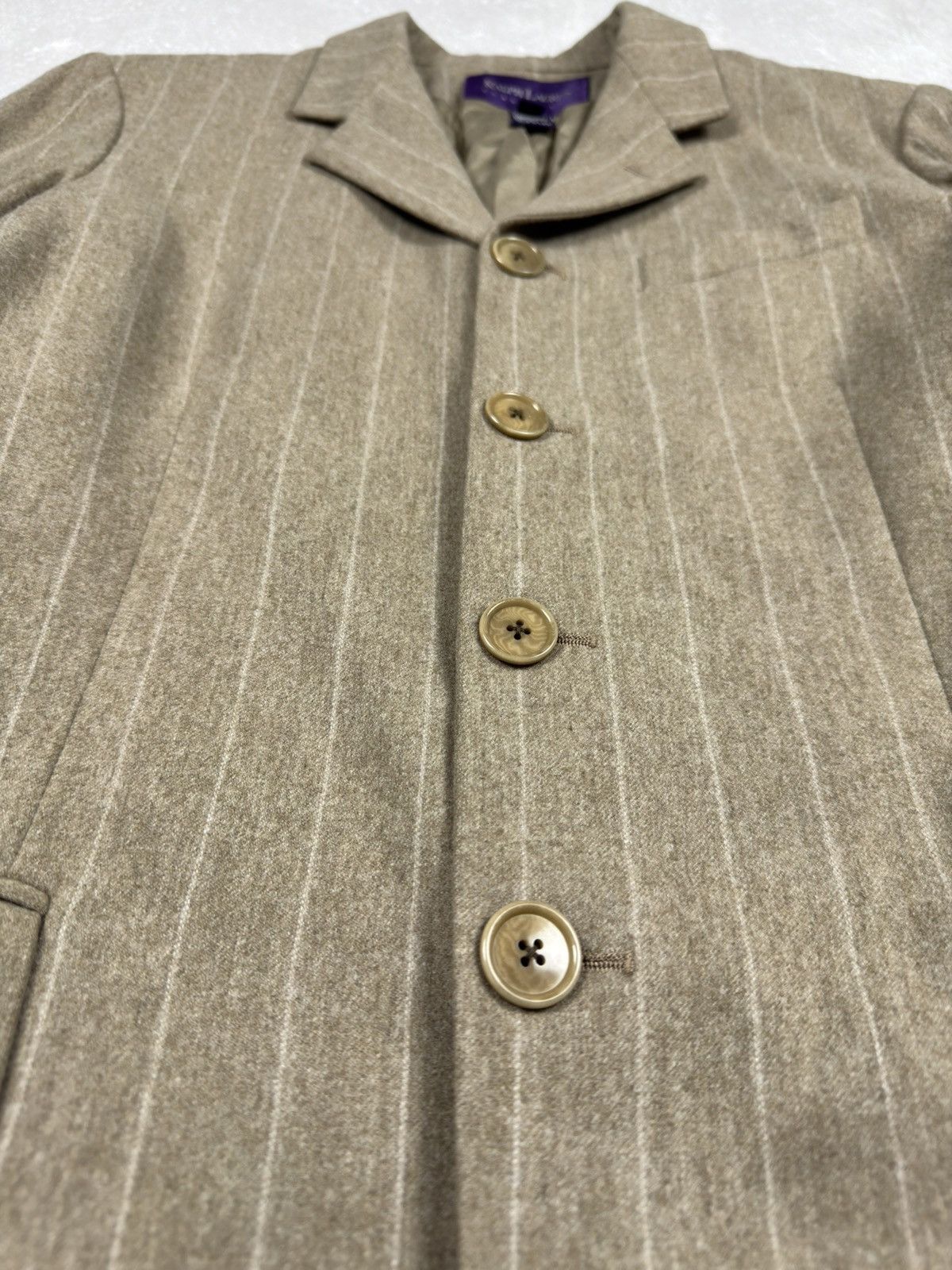 Ralph Lauren Purple Label Polo Ralph Lauren Purple Label Collection Wool Blazer USA Size L / US 10 / IT 46 - 13 Thumbnail