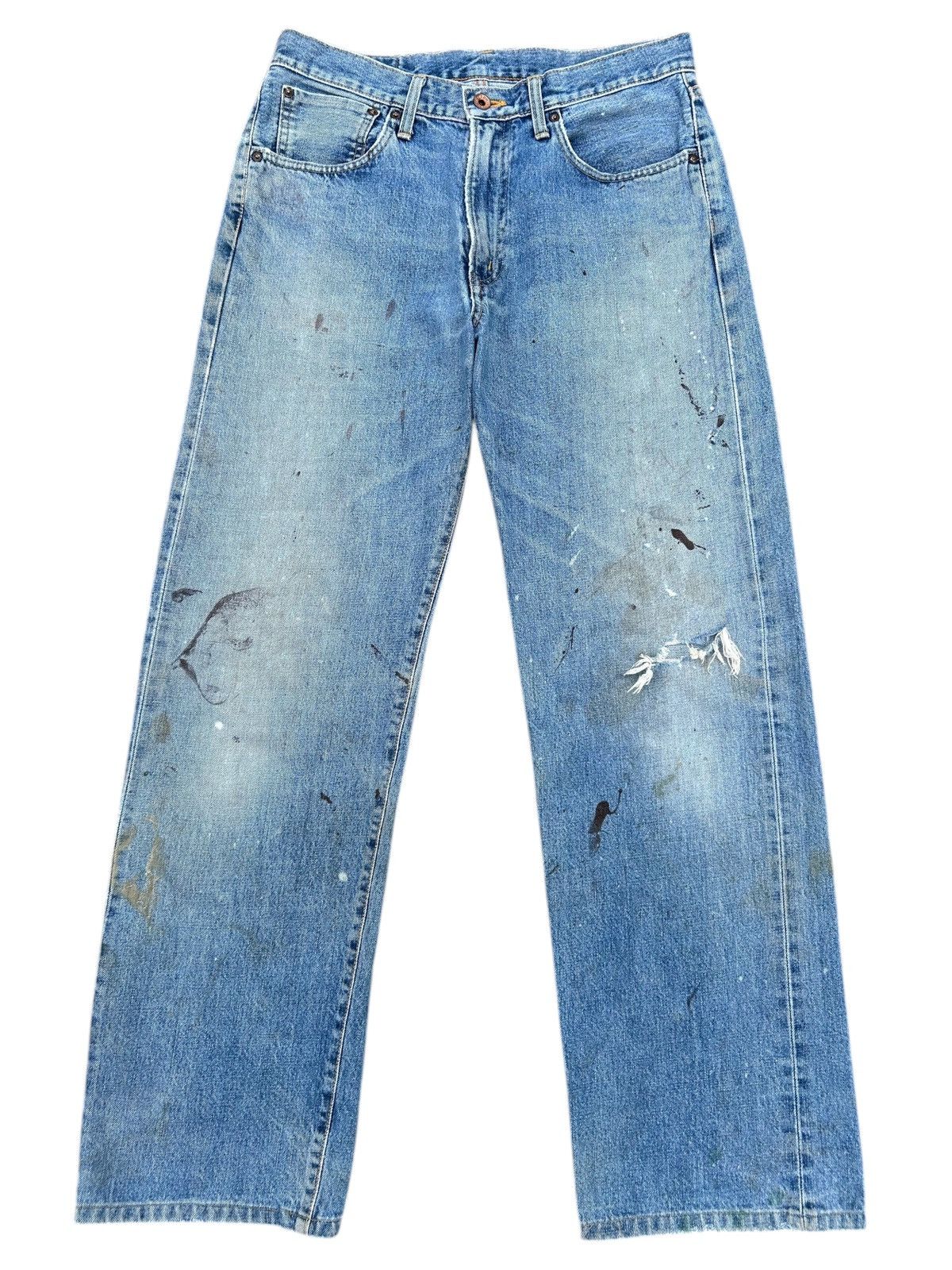 Vintage Edwin 505X Selvedge Distressed Denim Jeans