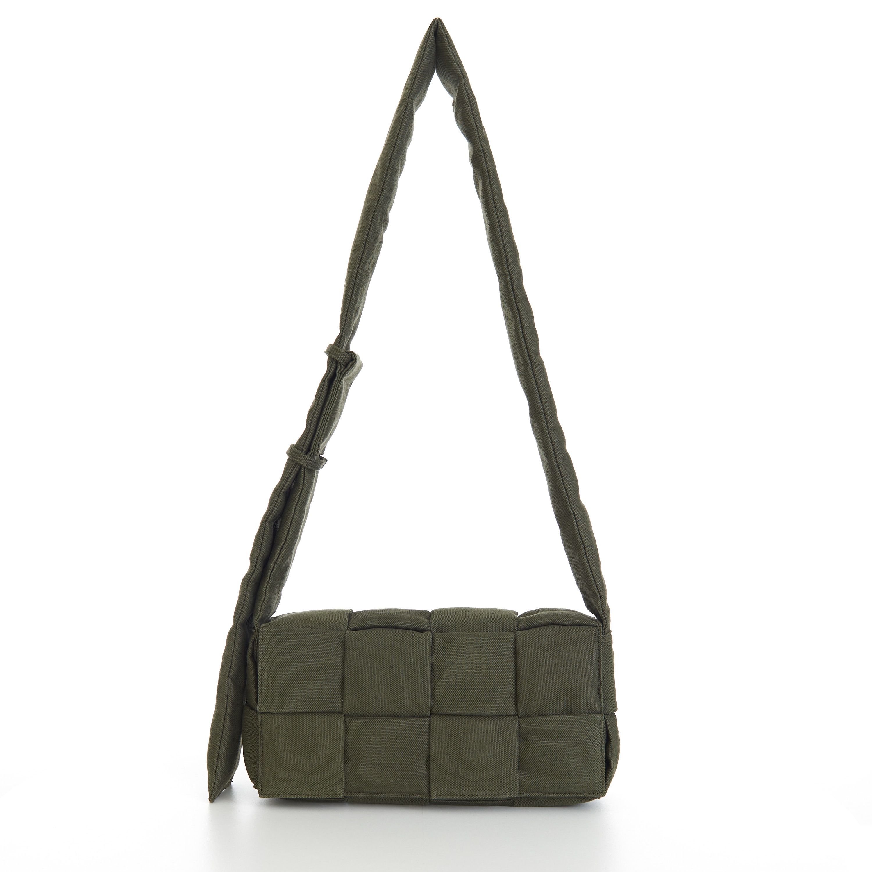 Bottega Veneta Tech Casssette Crossbody Bag In Padded Intreccio Canvas Size ONE SIZE - 1 Thumbnail